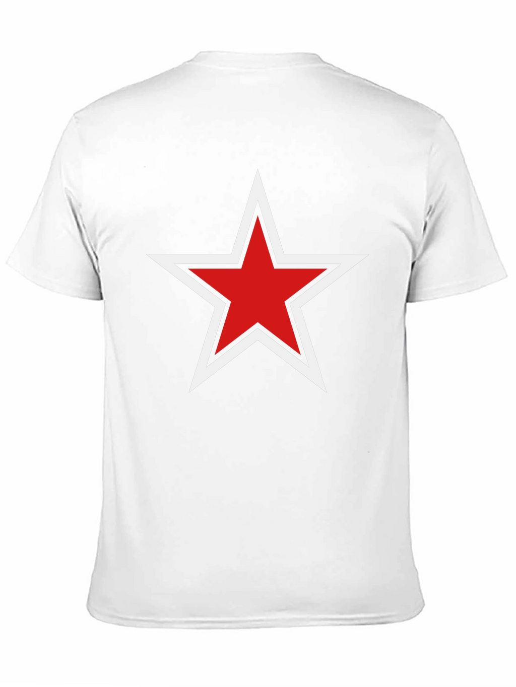 Red Star Graphic Black T-Shirt - Stylish Unisex Tee