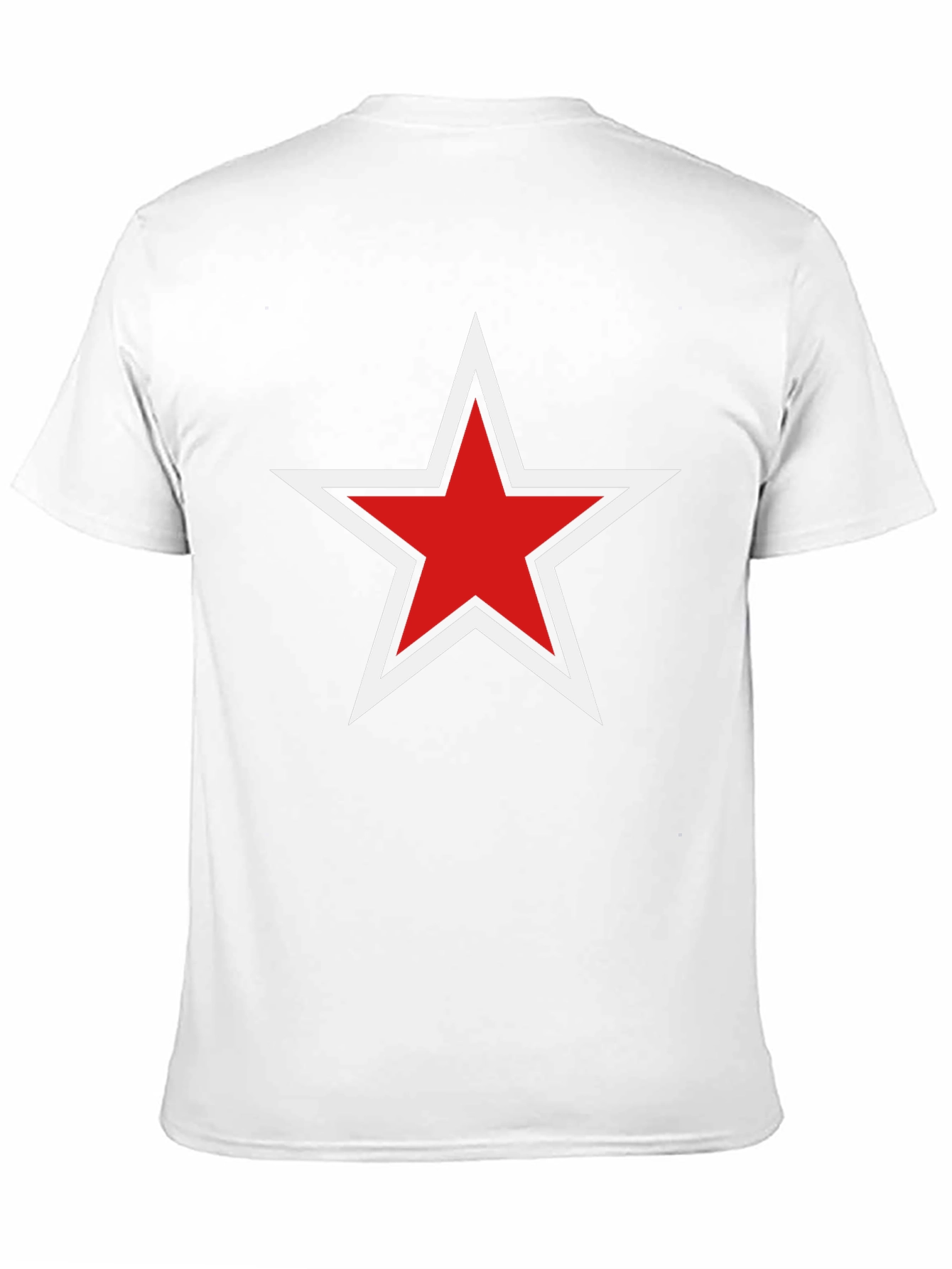 Red Star Graphic Black T-Shirt - Stylish Unisex Tee