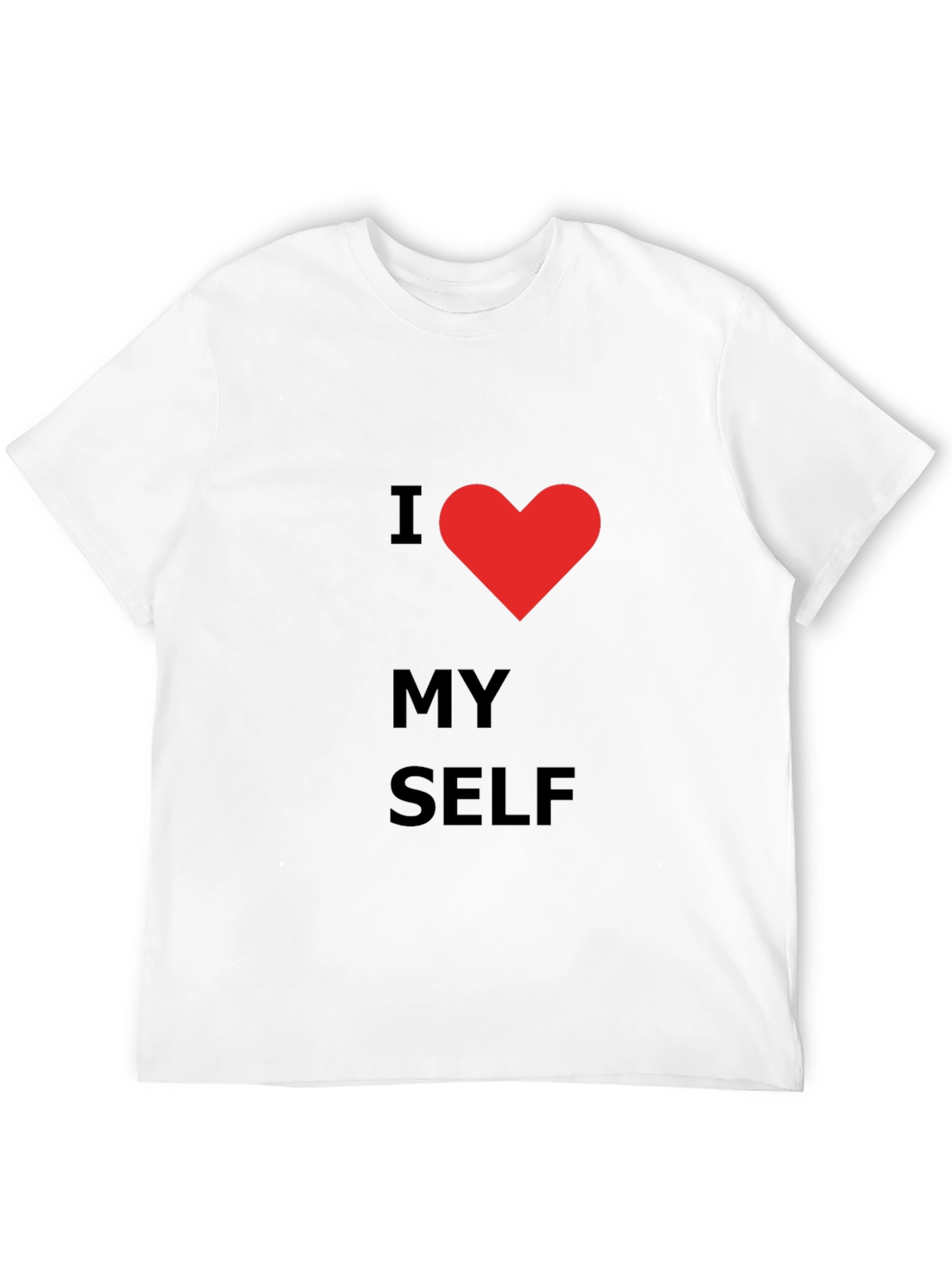 I Love Myself Graphic Tee - Black T-Shirt