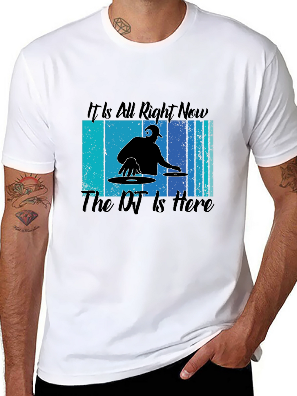 DJ Music T-Shirt - Its All Right Now