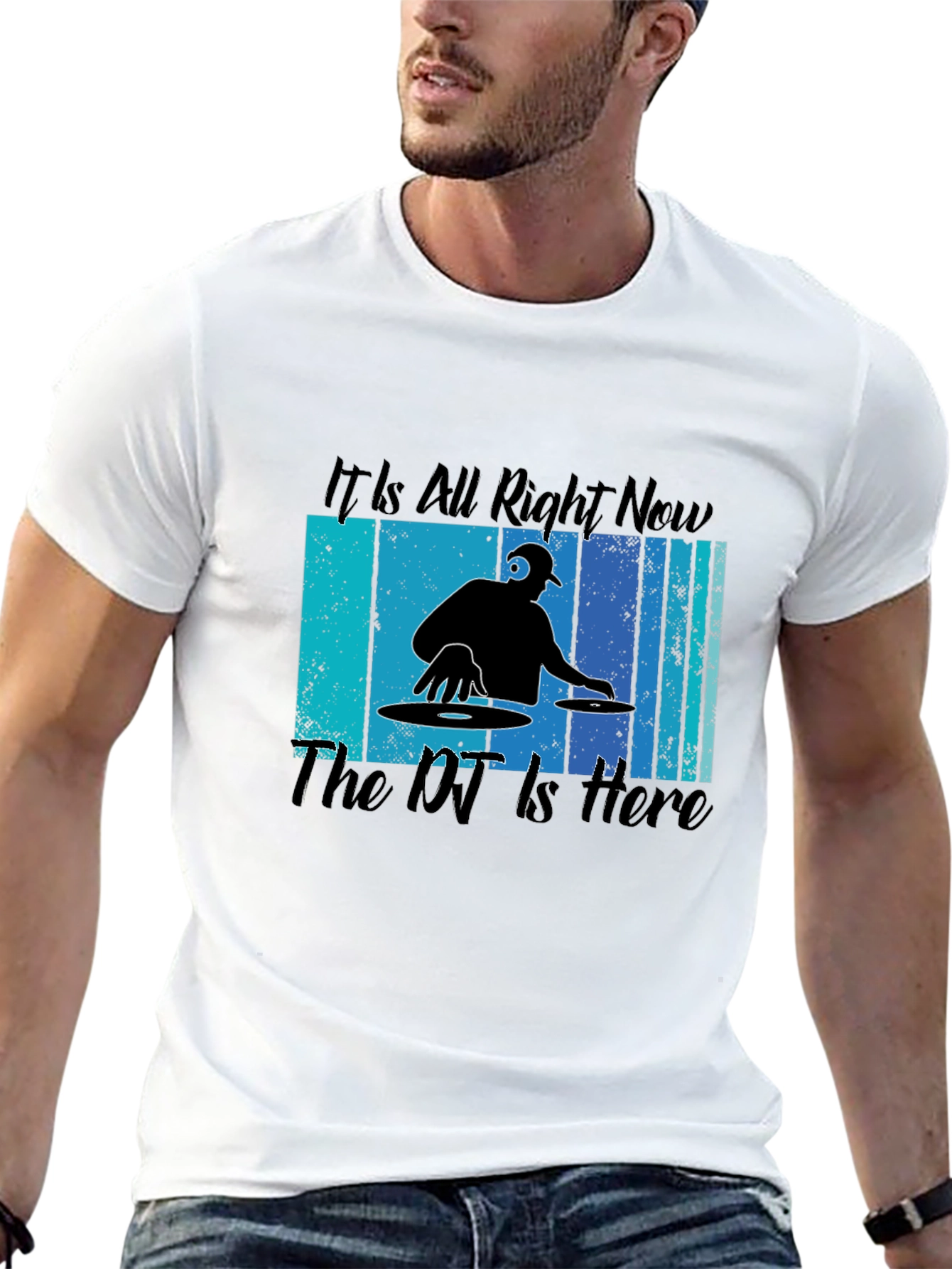 DJ Music T-Shirt - Its All Right Now