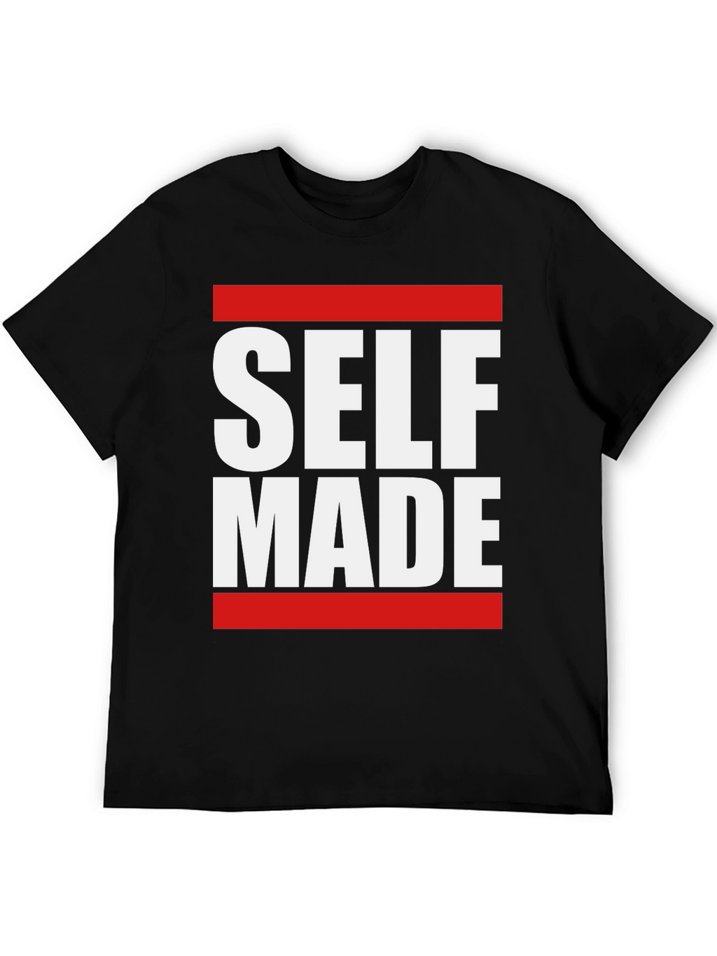 Self Made Graphic Tee - Black Short Sleeve