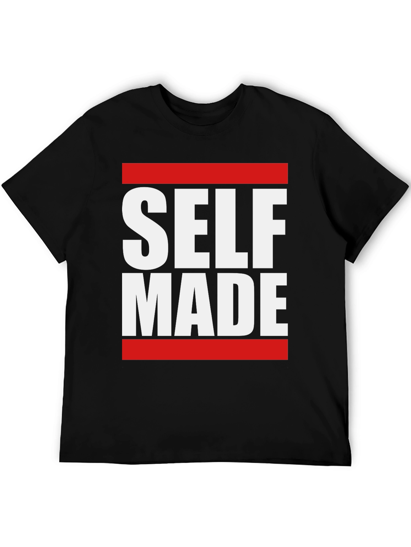 Self Made Graphic Tee - Black Short Sleeve