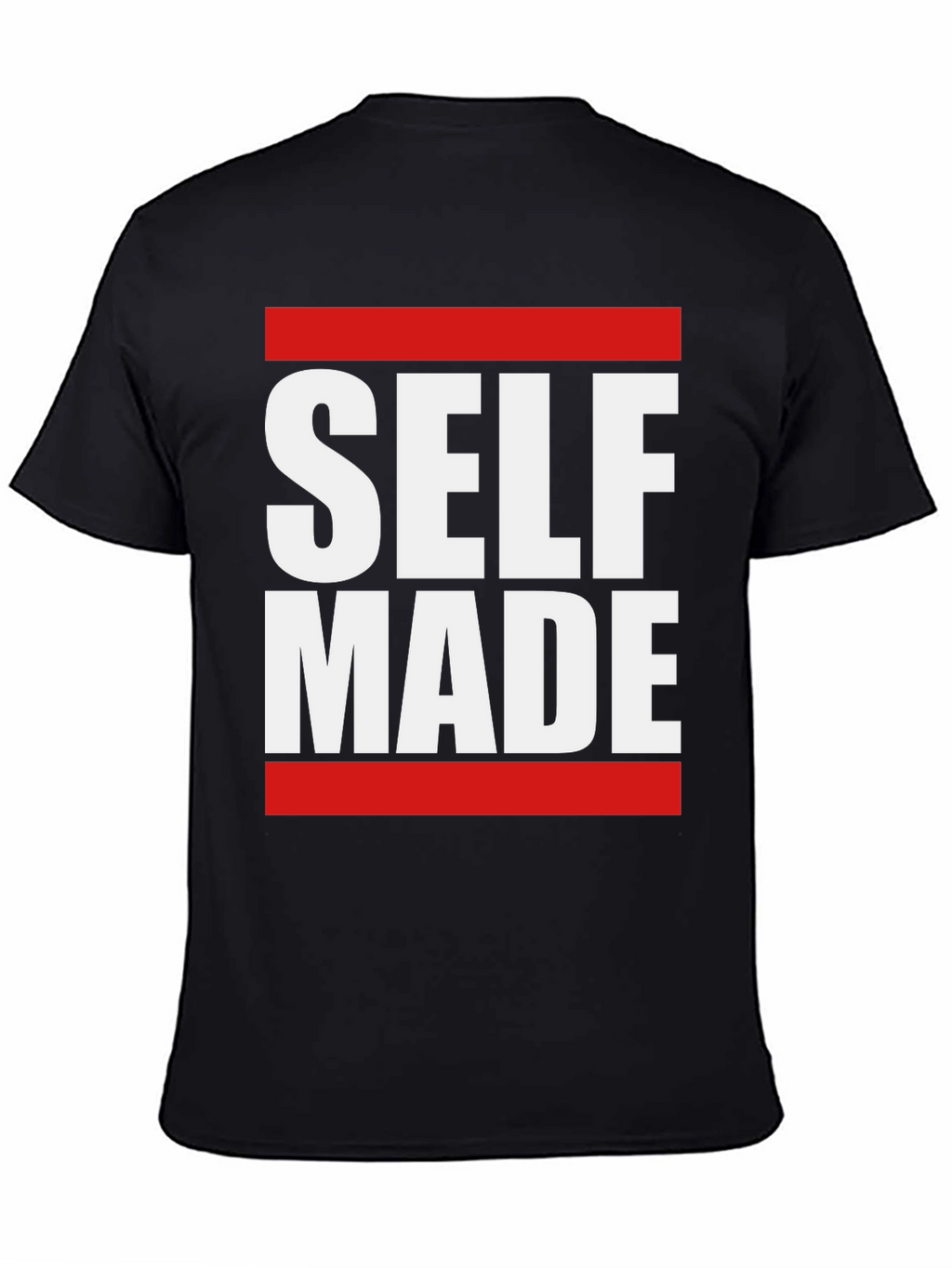 Self Made Graphic Tee - Black Short Sleeve