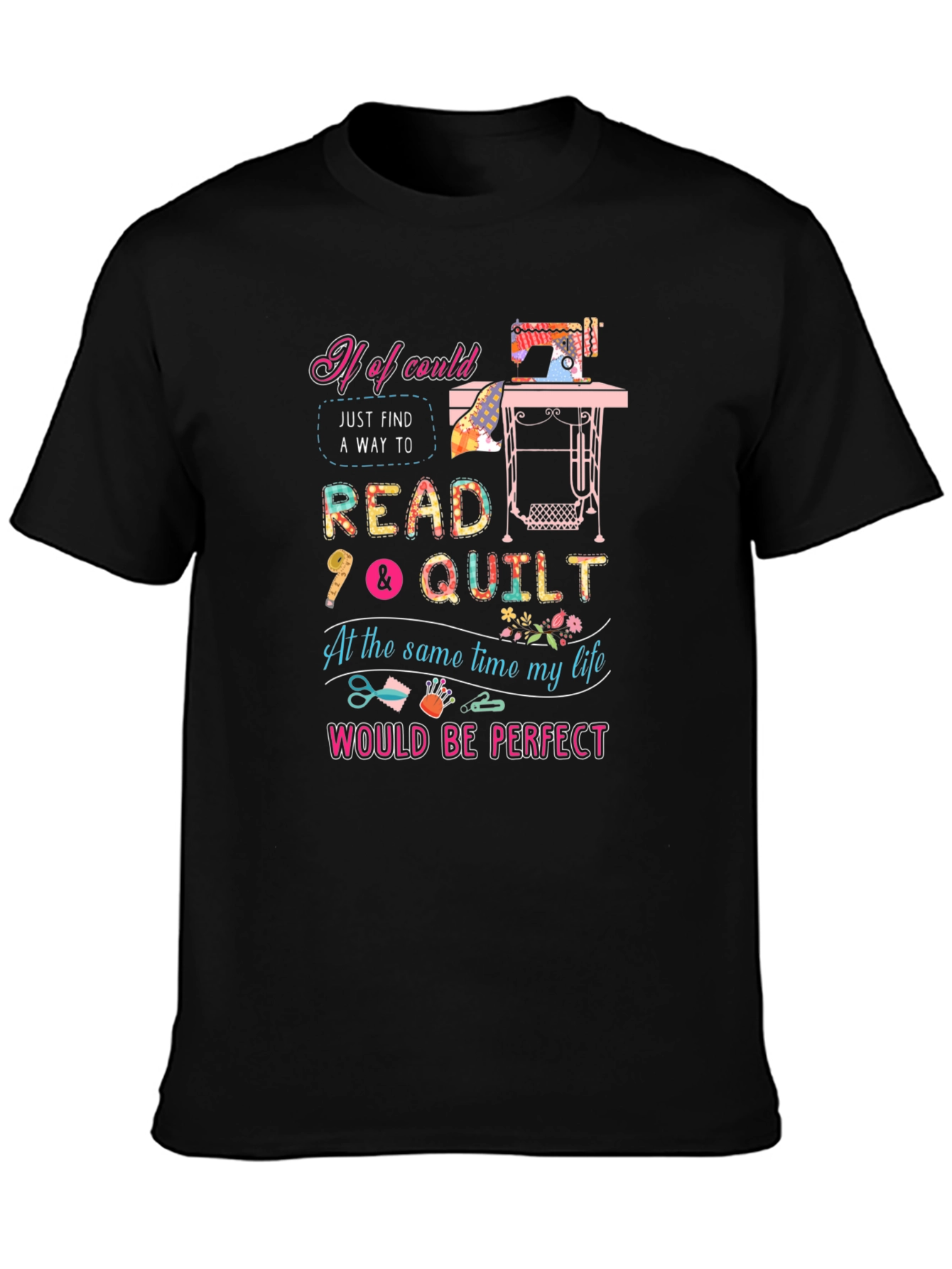 Read and Quilt T-Shirt - Perfect for Quilters