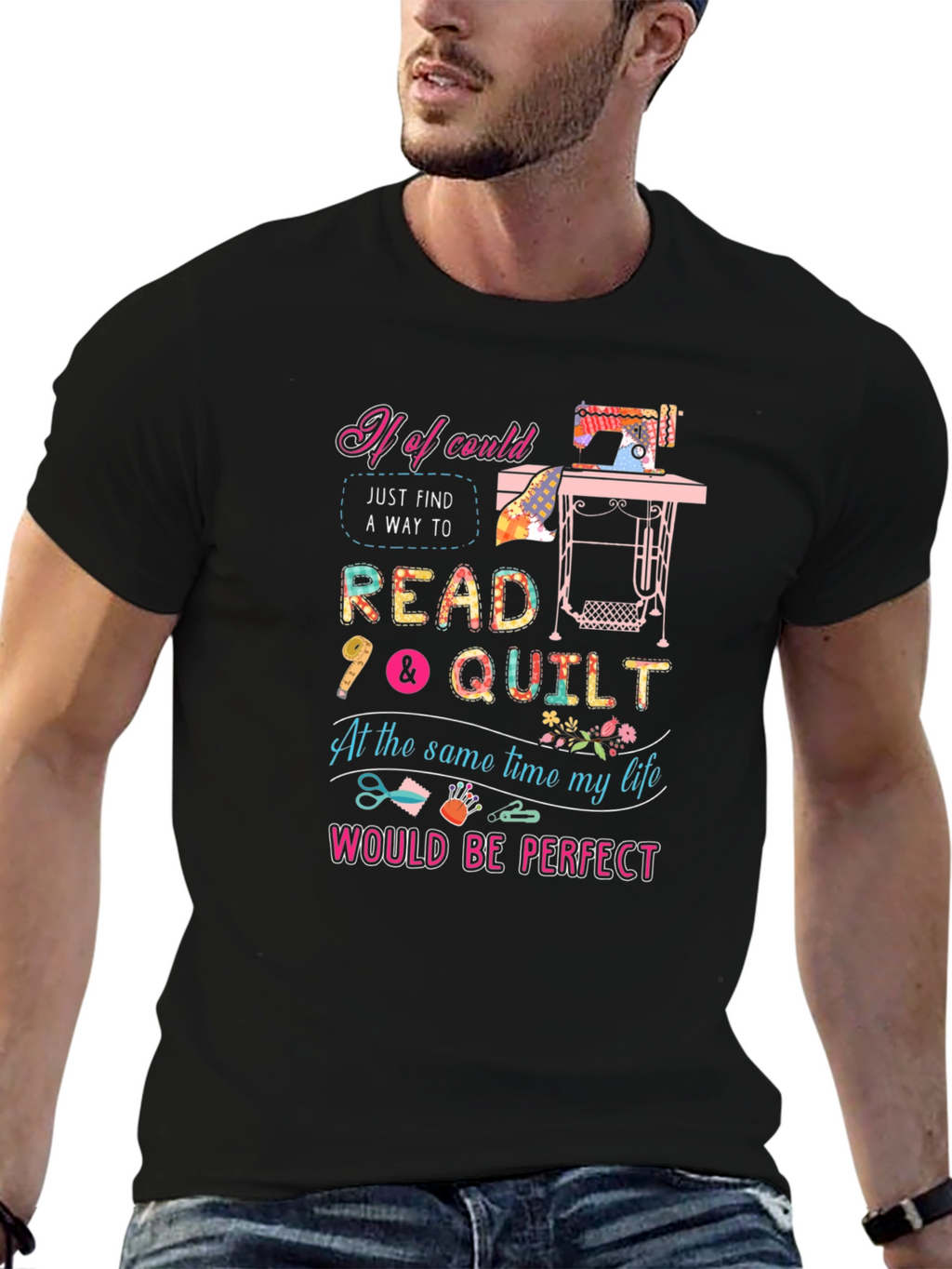 Read and Quilt T-Shirt - Perfect for Quilters