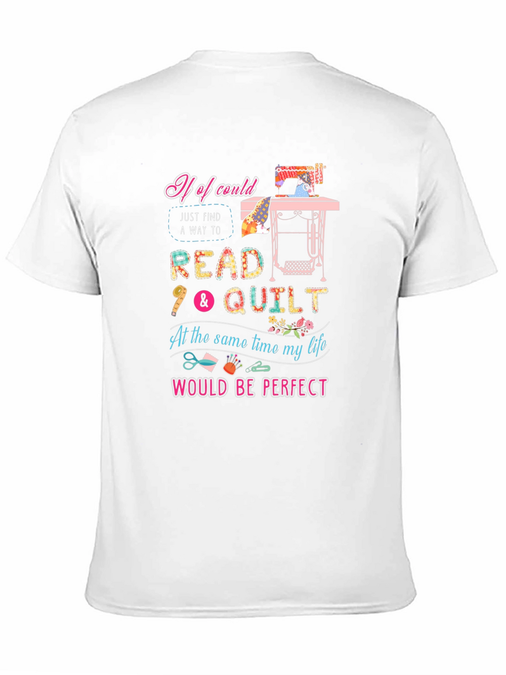 Read and Quilt T-Shirt - Perfect for Quilters