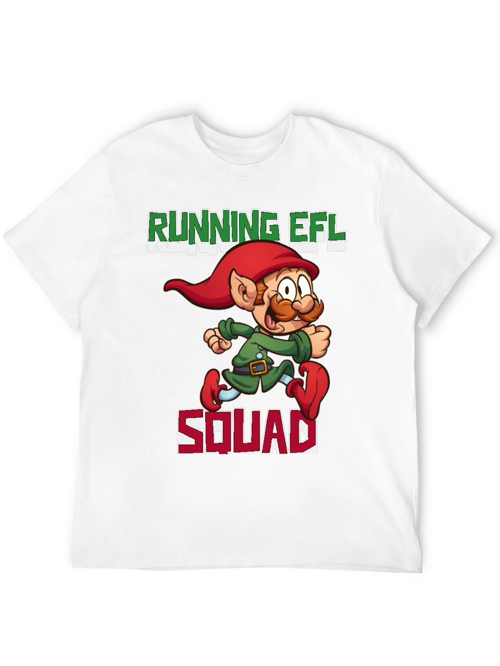 Running Elf Squad T-Shirt - Holiday Fun Run Tee