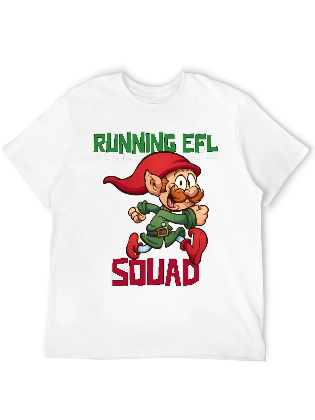 Running Elf Squad T-Shirt - Holiday Fun Run Tee