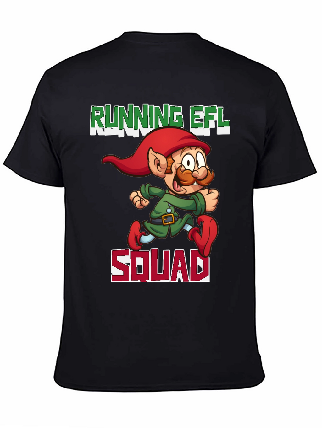 Running Elf Squad T-Shirt - Holiday Fun Run Tee