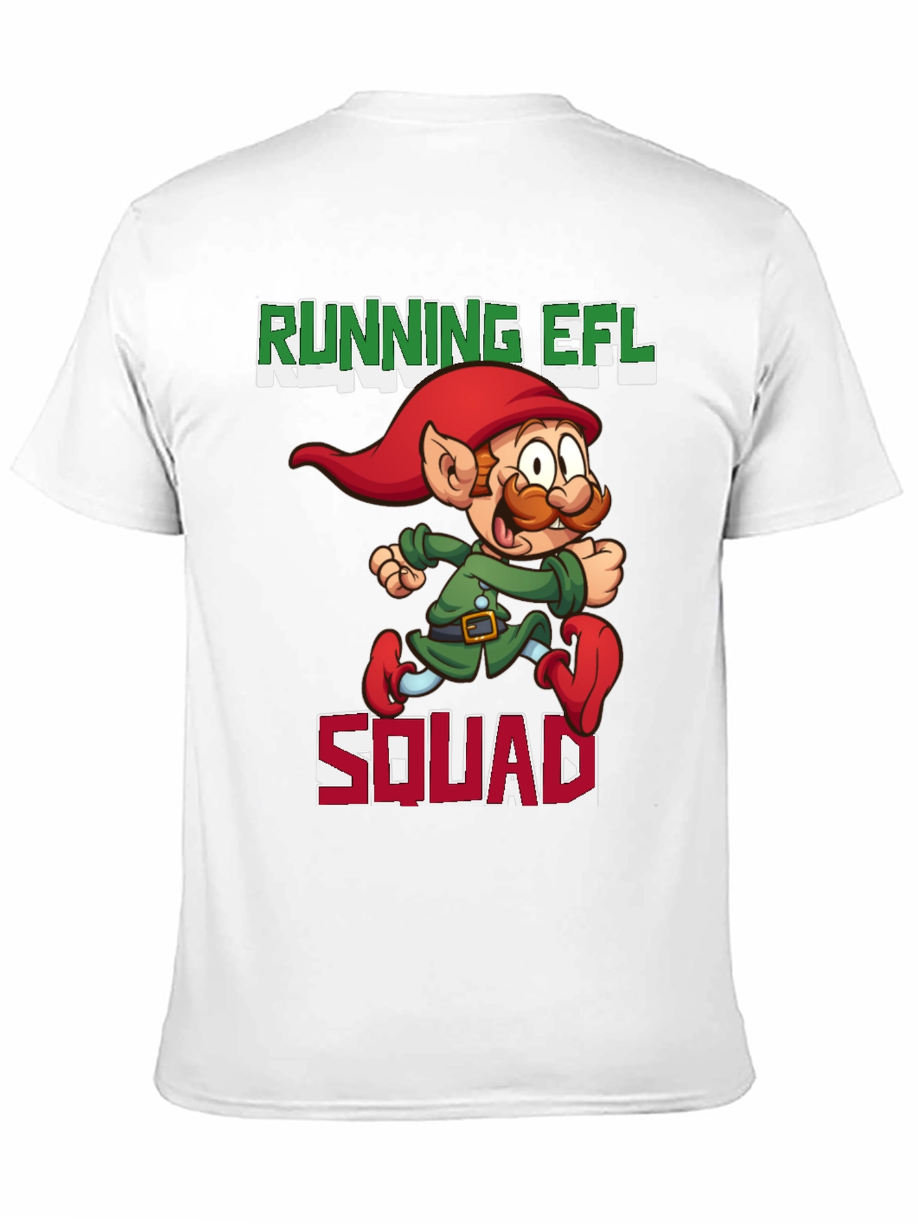 Running Elf Squad T-Shirt - Holiday Fun Run Tee