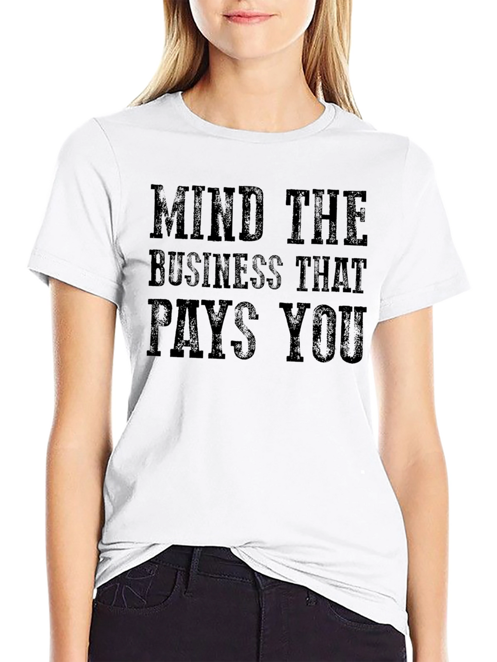Mind The Business T-Shirt - Black