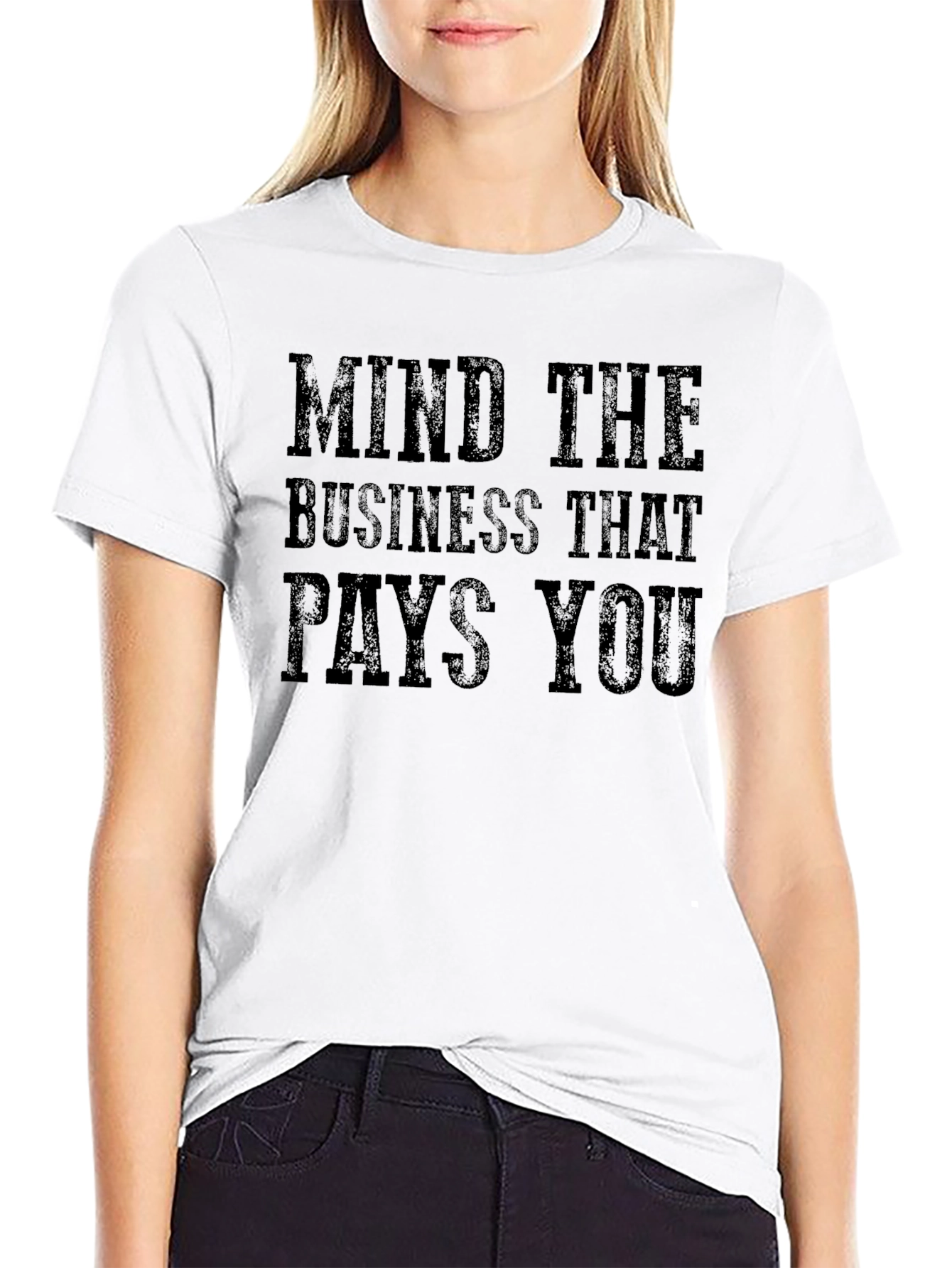 Mind The Business T-Shirt - Black