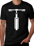 Mens Bike Graphic Tee - Black