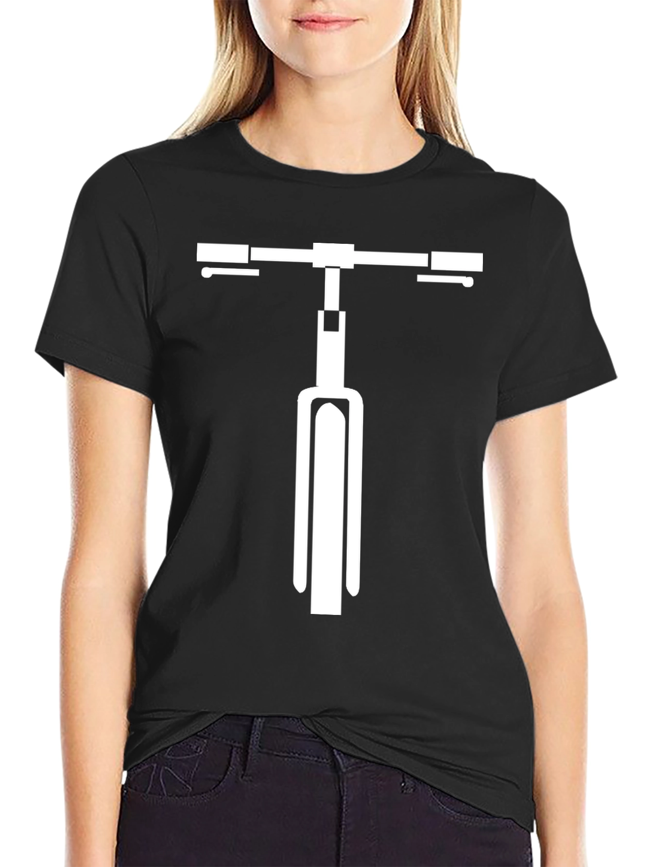 Mens Bike Graphic Tee - Black