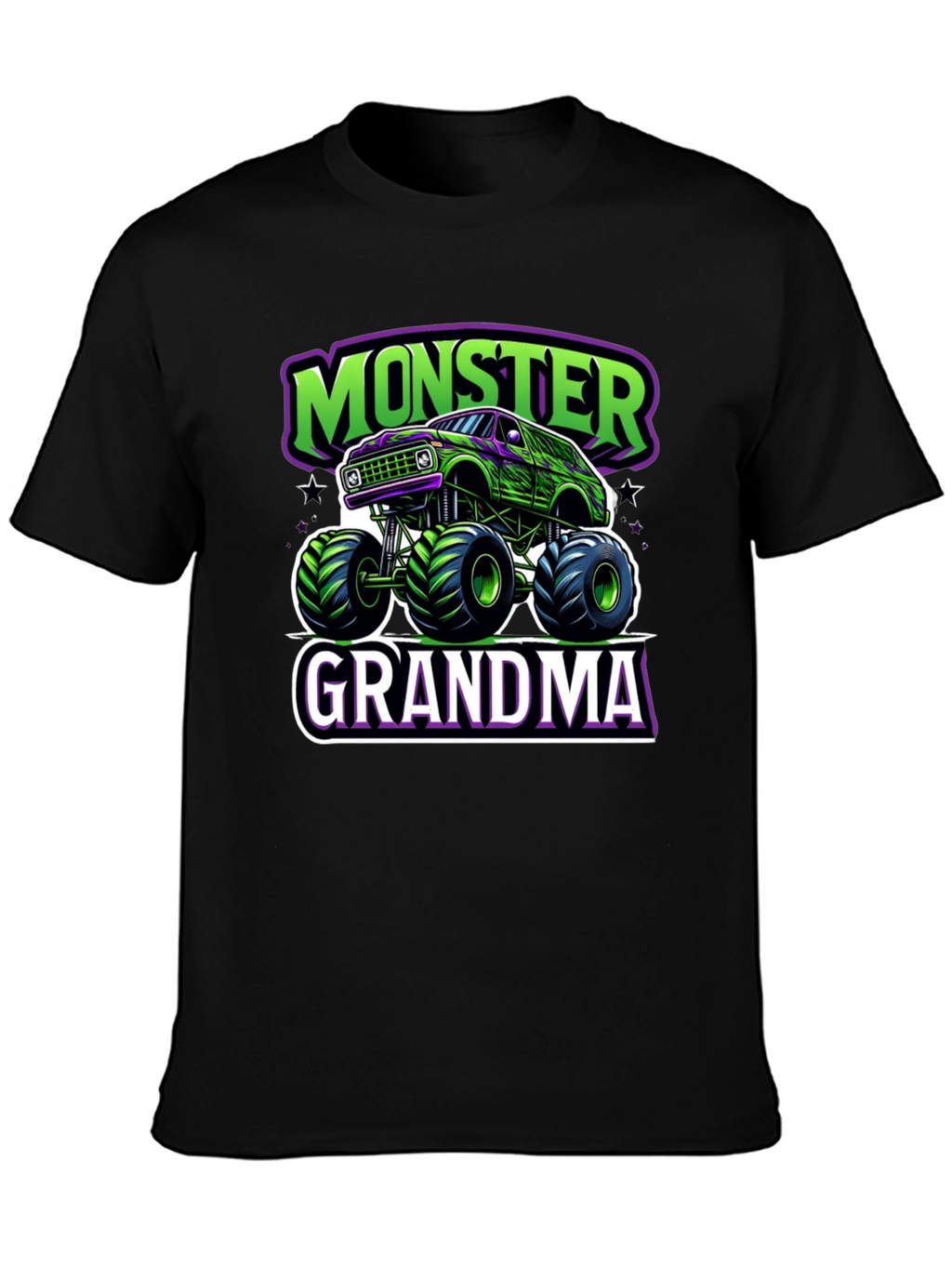 Monster Grandma T-Shirt - Cool Graphic Tee