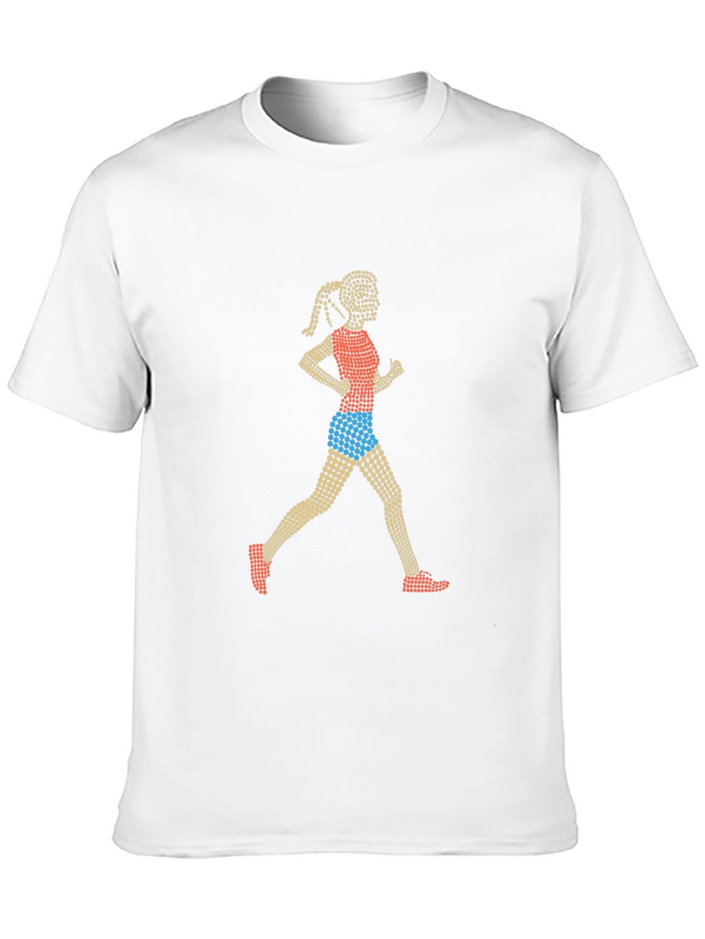Runner Graphic Tee - Stylish & Sporty Design
