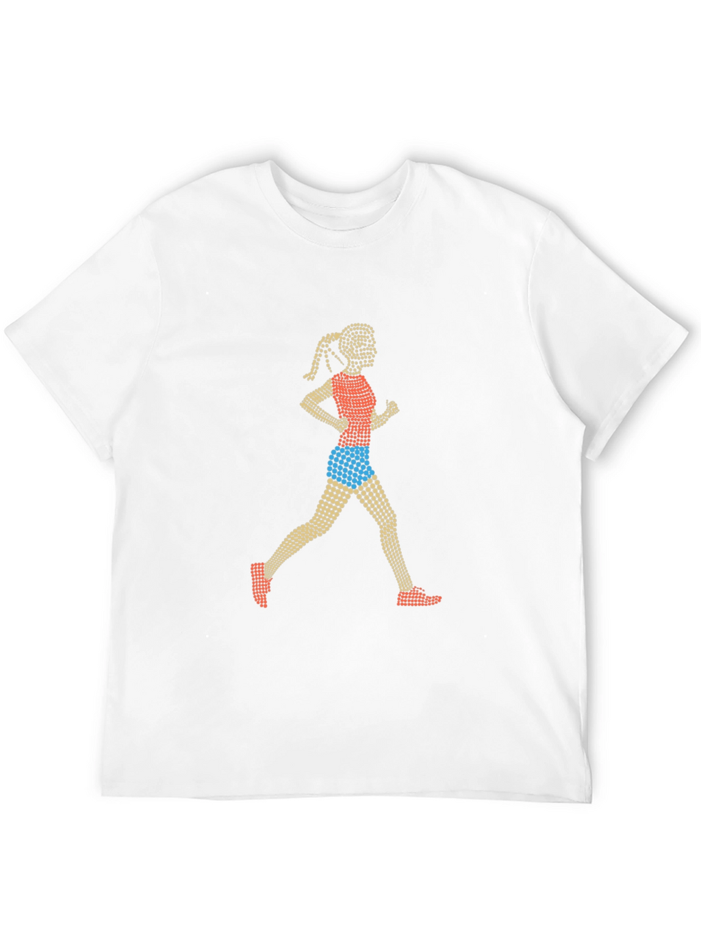 Runner Graphic Tee - Stylish & Sporty Design