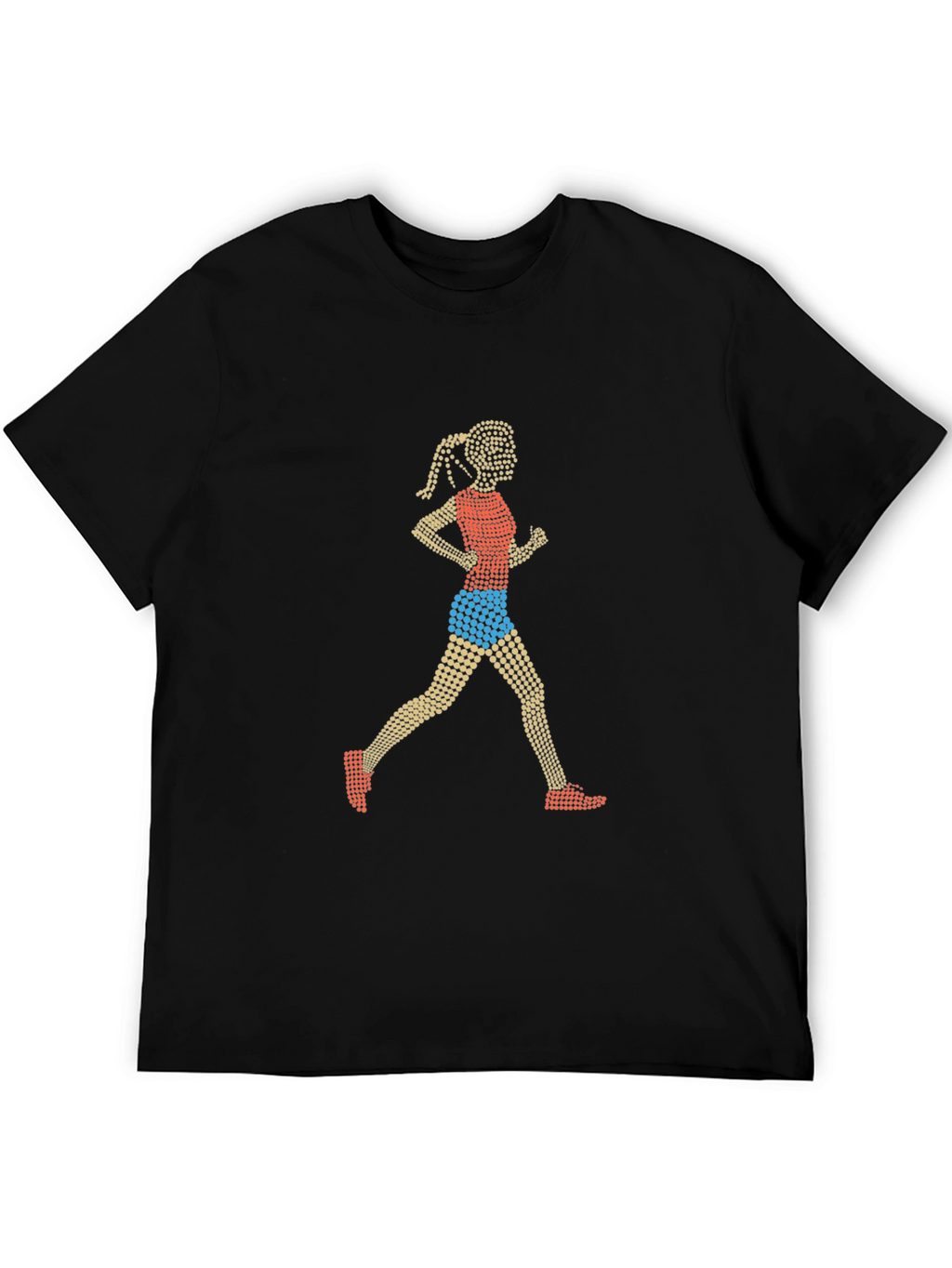 Runner Graphic Tee - Stylish & Sporty Design