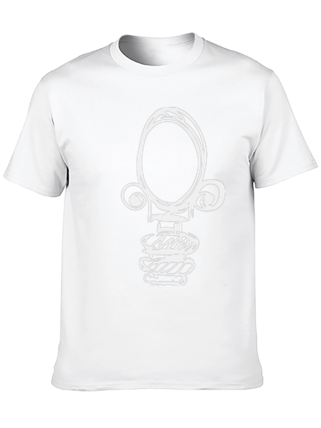 Abstract Graphic T-Shirt - Modern Black Tee