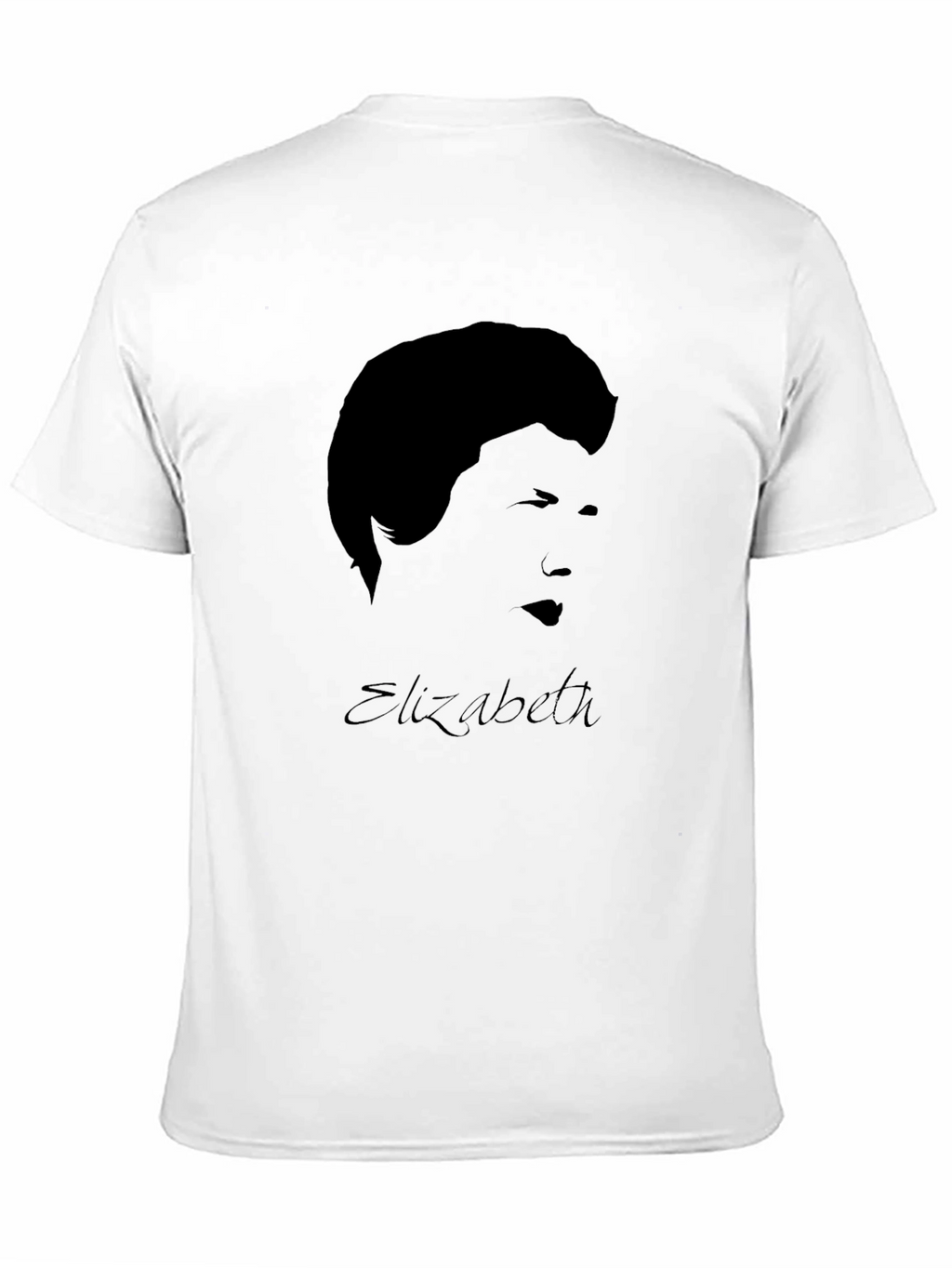 Elizabeth Graphic Black T-Shirt