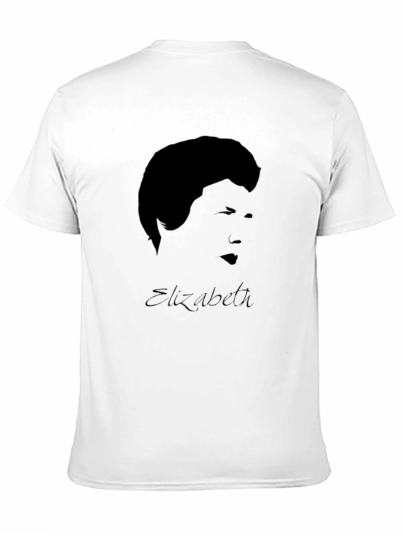 Elizabeth Graphic Black T-Shirt