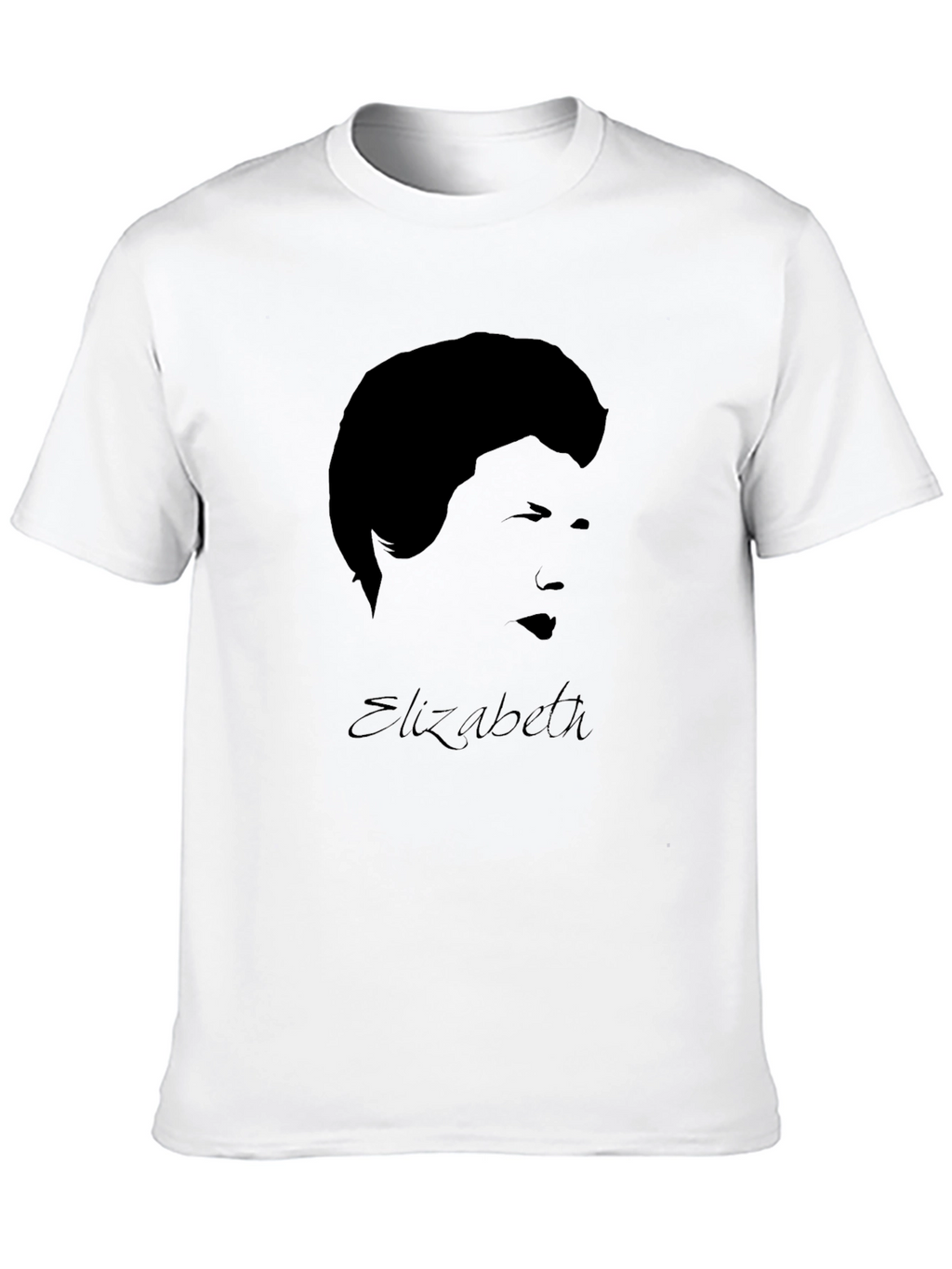 Elizabeth Graphic Black T-Shirt
