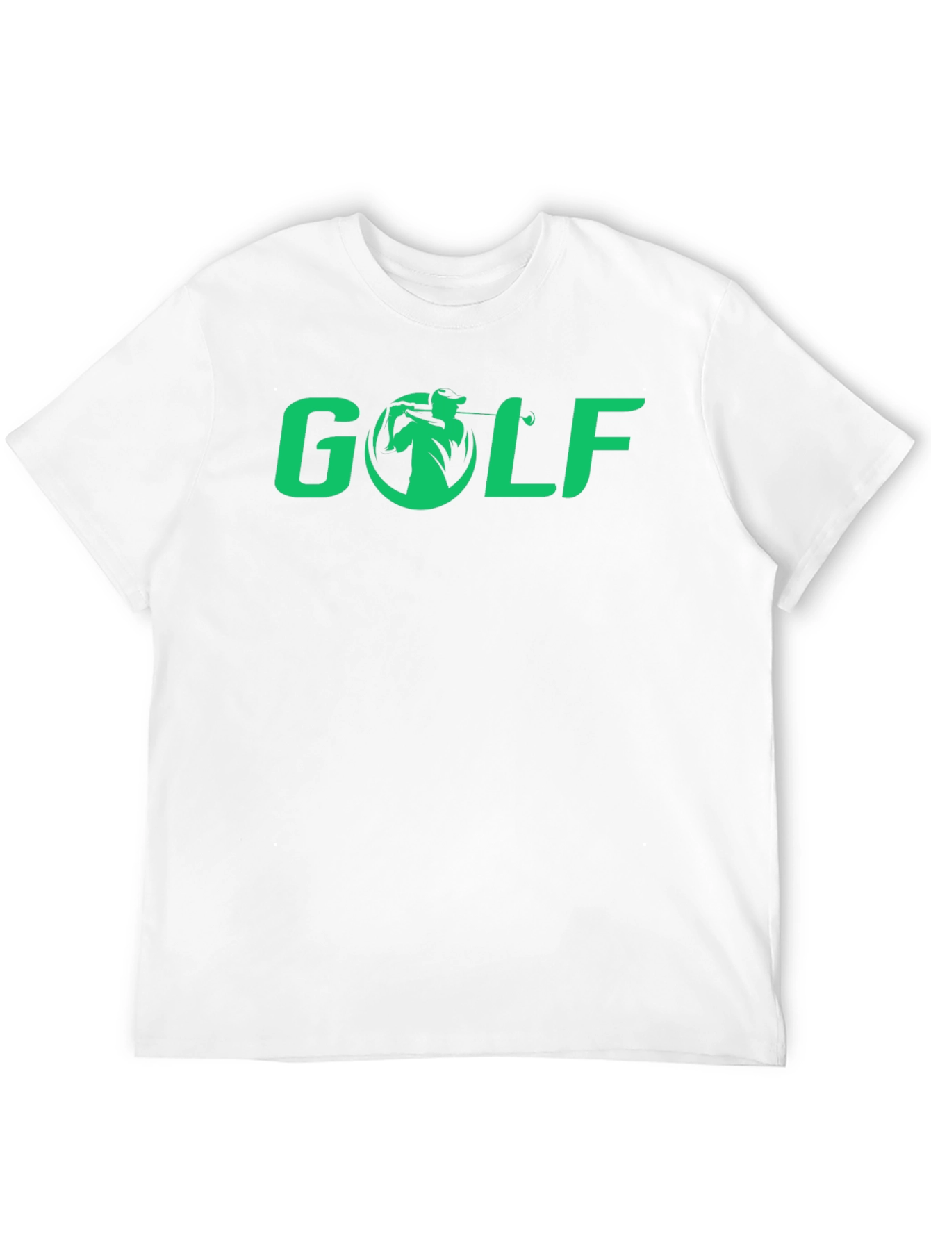 Golf Graphic Tee - Sporty Casual Style