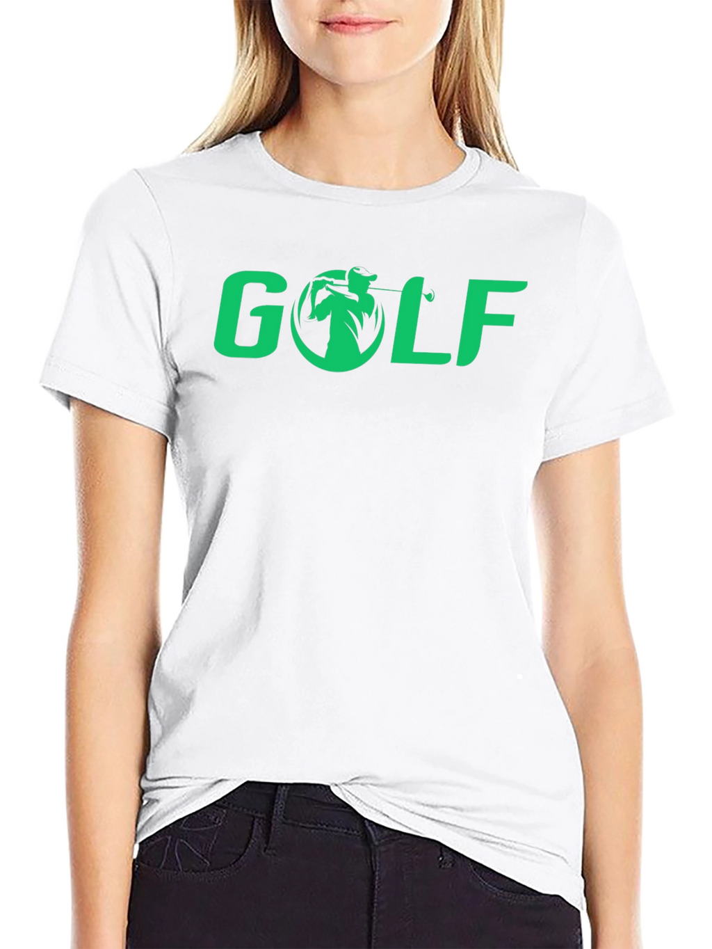 Golf Graphic Tee - Sporty Casual Style