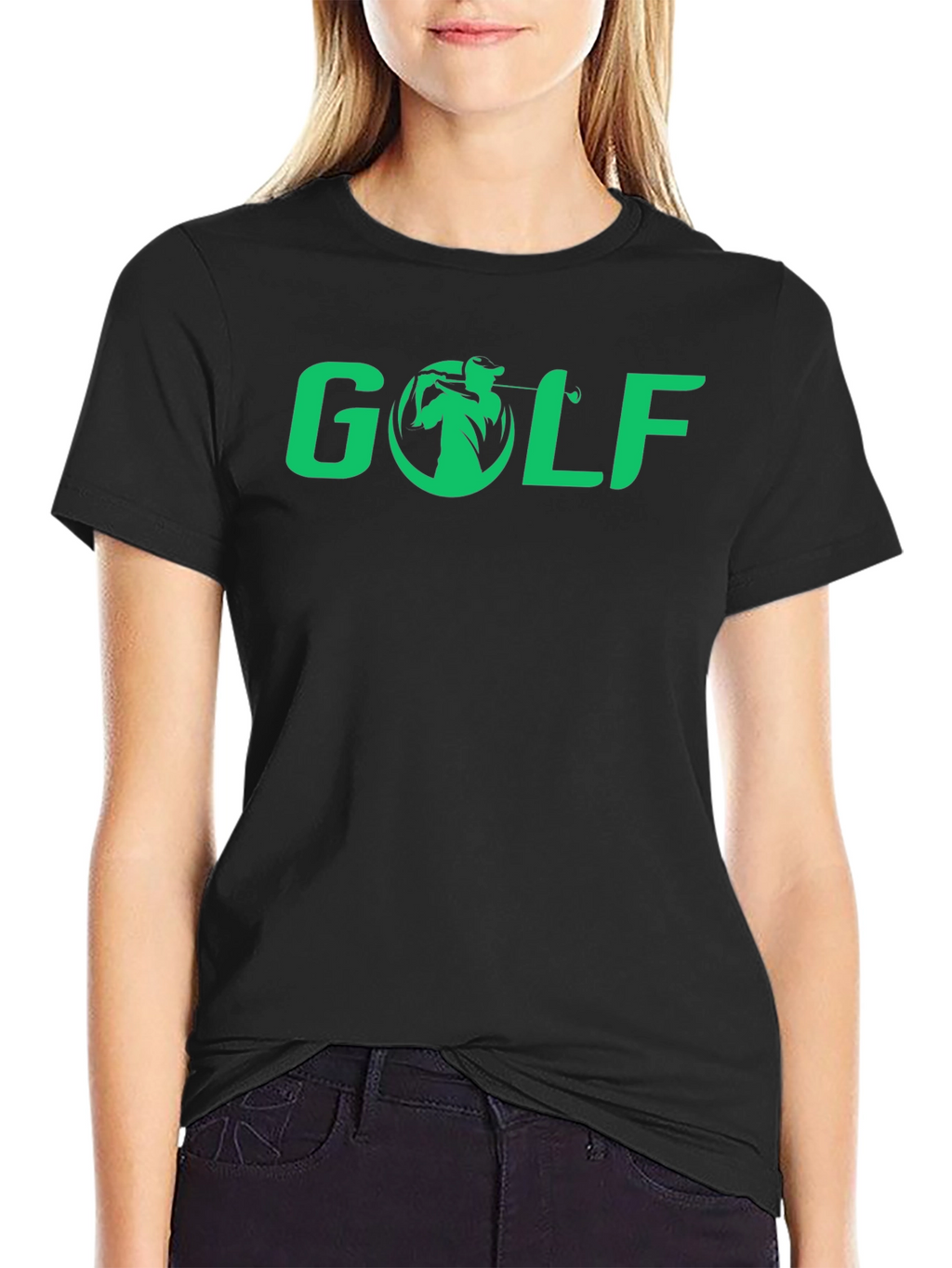 Golf Graphic Tee - Sporty Casual Style