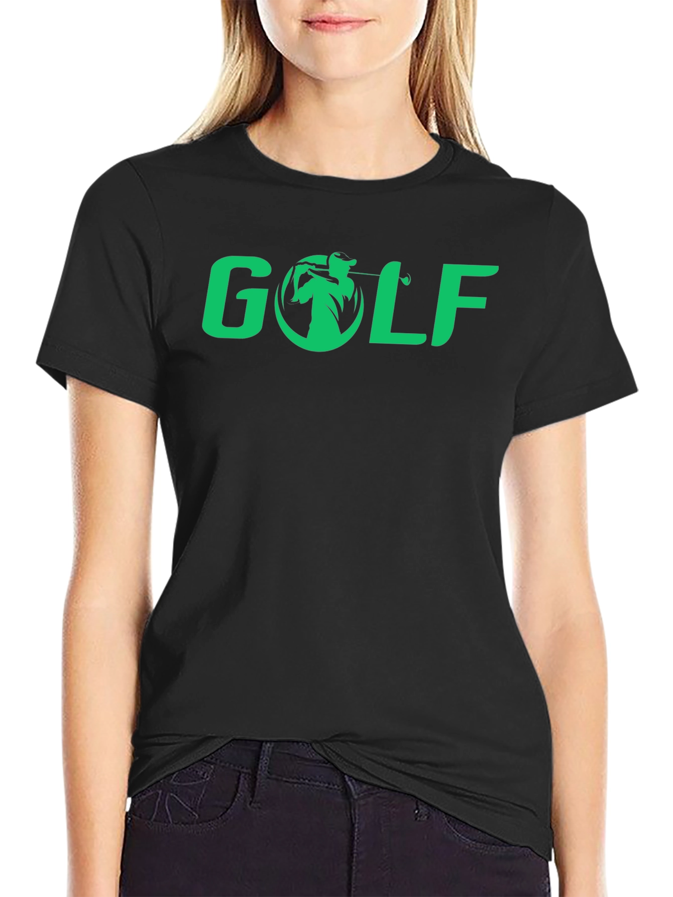 Golf Graphic Tee - Sporty Casual Style