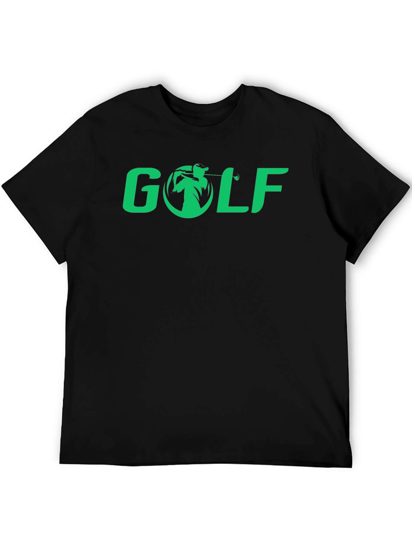 Golf Graphic Tee - Sporty Casual Style