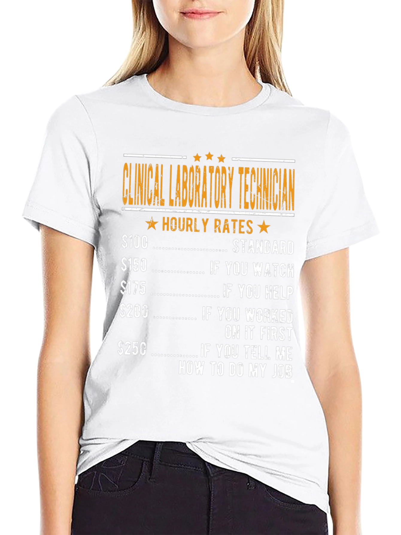 Clinical Lab Tech Hourly Rates T-Shirt