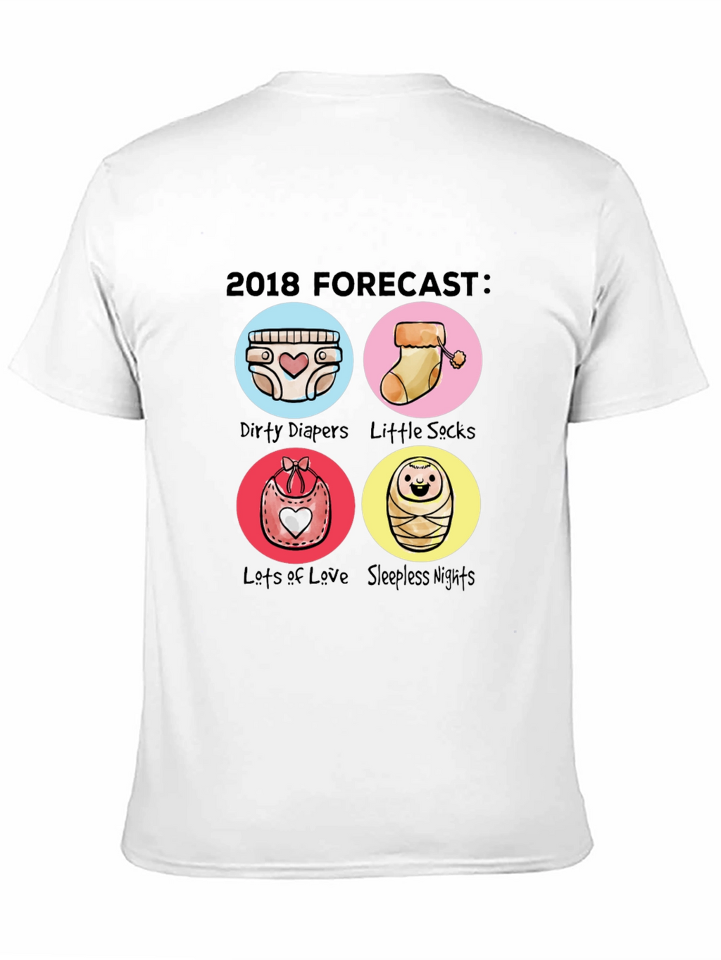 Funny 2018 Forecast Baby T-Shirt