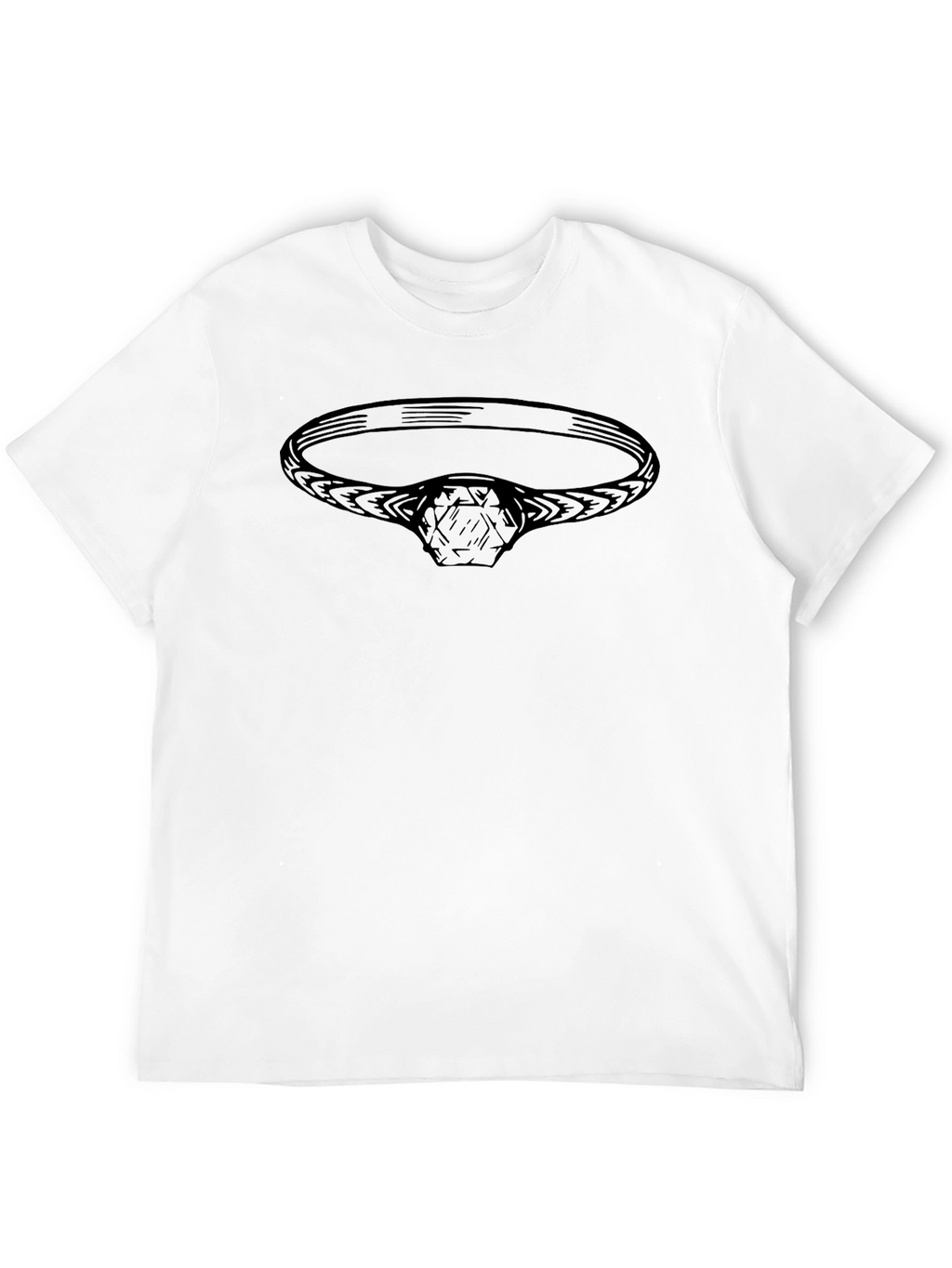 Ring Graphic T-Shirt - Modern Style