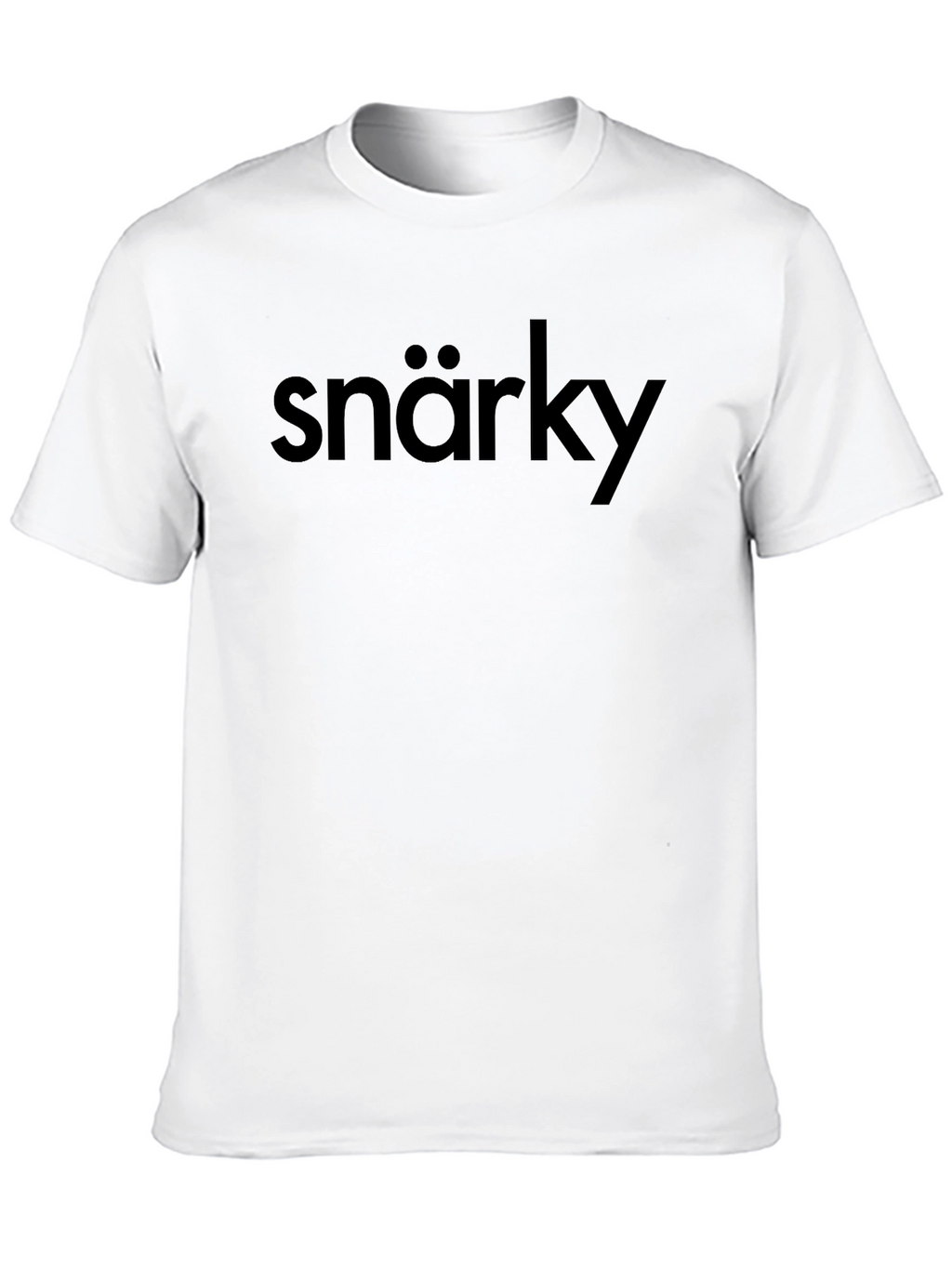 Snarky Black T-Shirt - Mens Graphic Tee