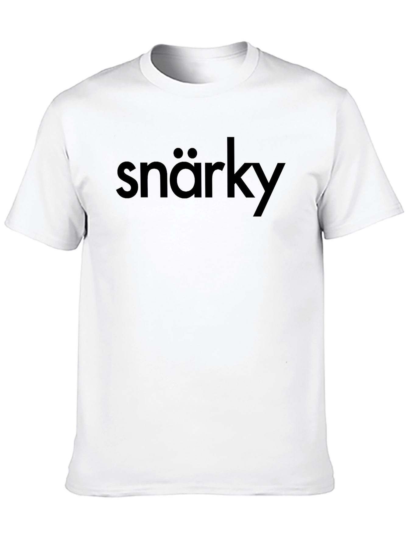 Snarky Black T-Shirt - Mens Graphic Tee
