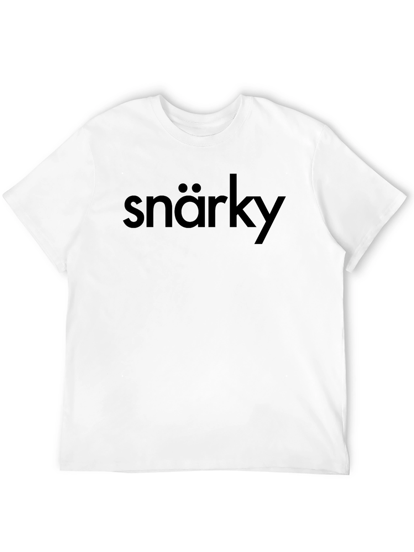 Snarky Black T-Shirt - Mens Graphic Tee