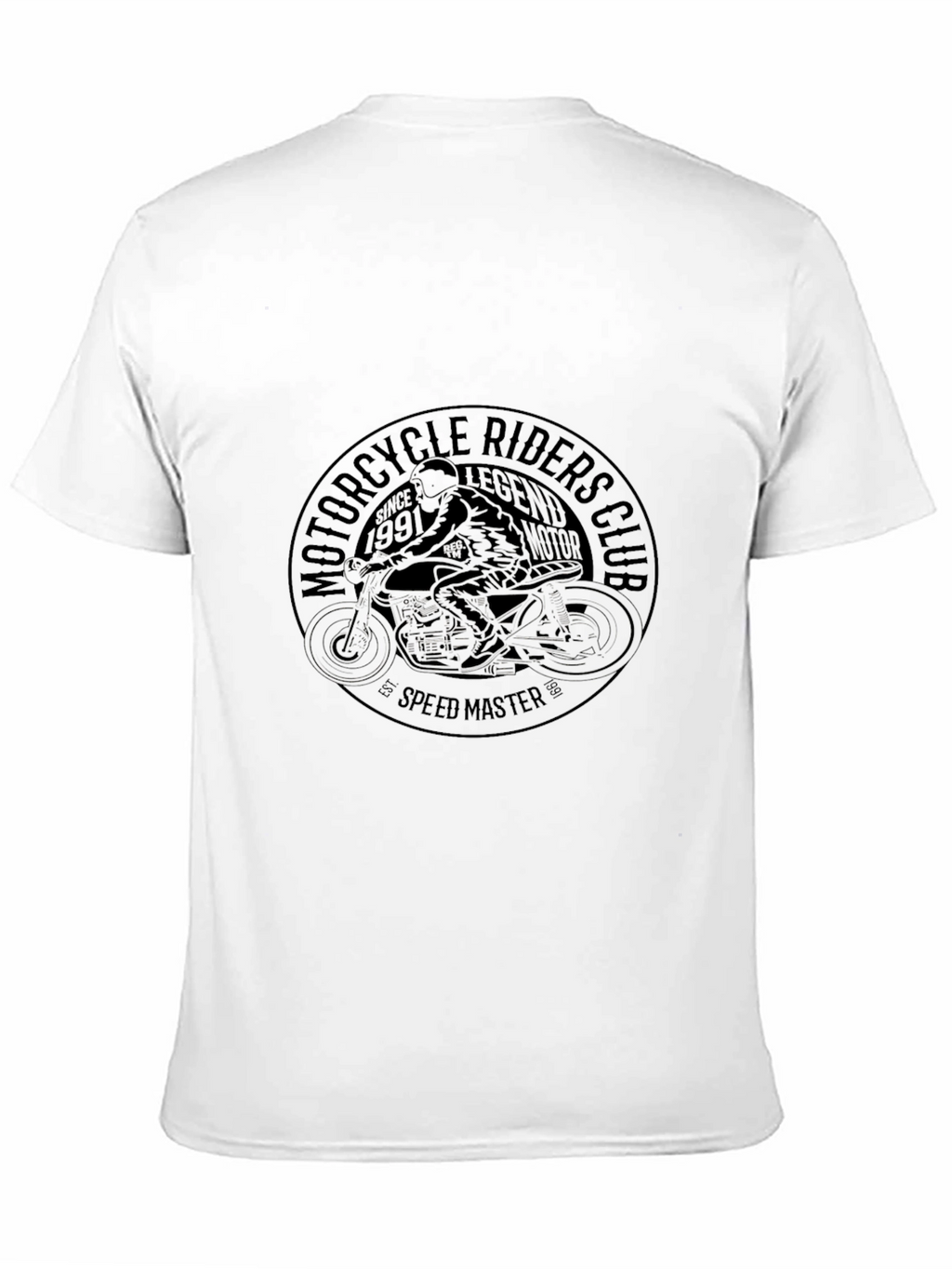 Motorcycle Riders Club Black T-Shirt