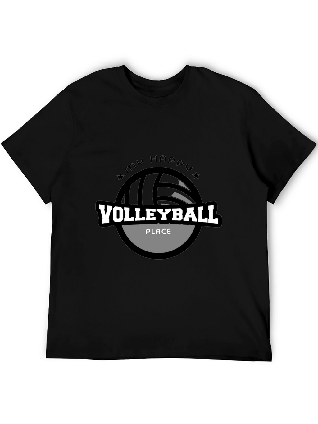 Volleyball T-Shirt - My Happy Place
