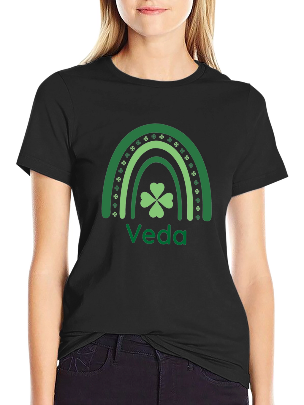 St. Patricks Day Personalized Veda T-Shirt