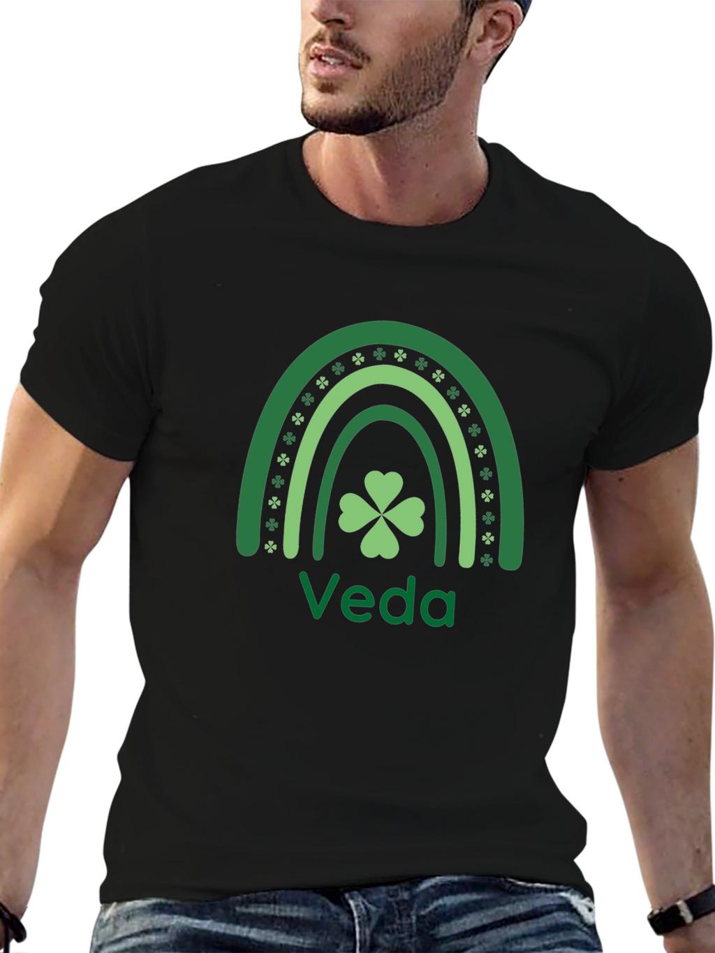 St. Patricks Day Personalized Veda T-Shirt
