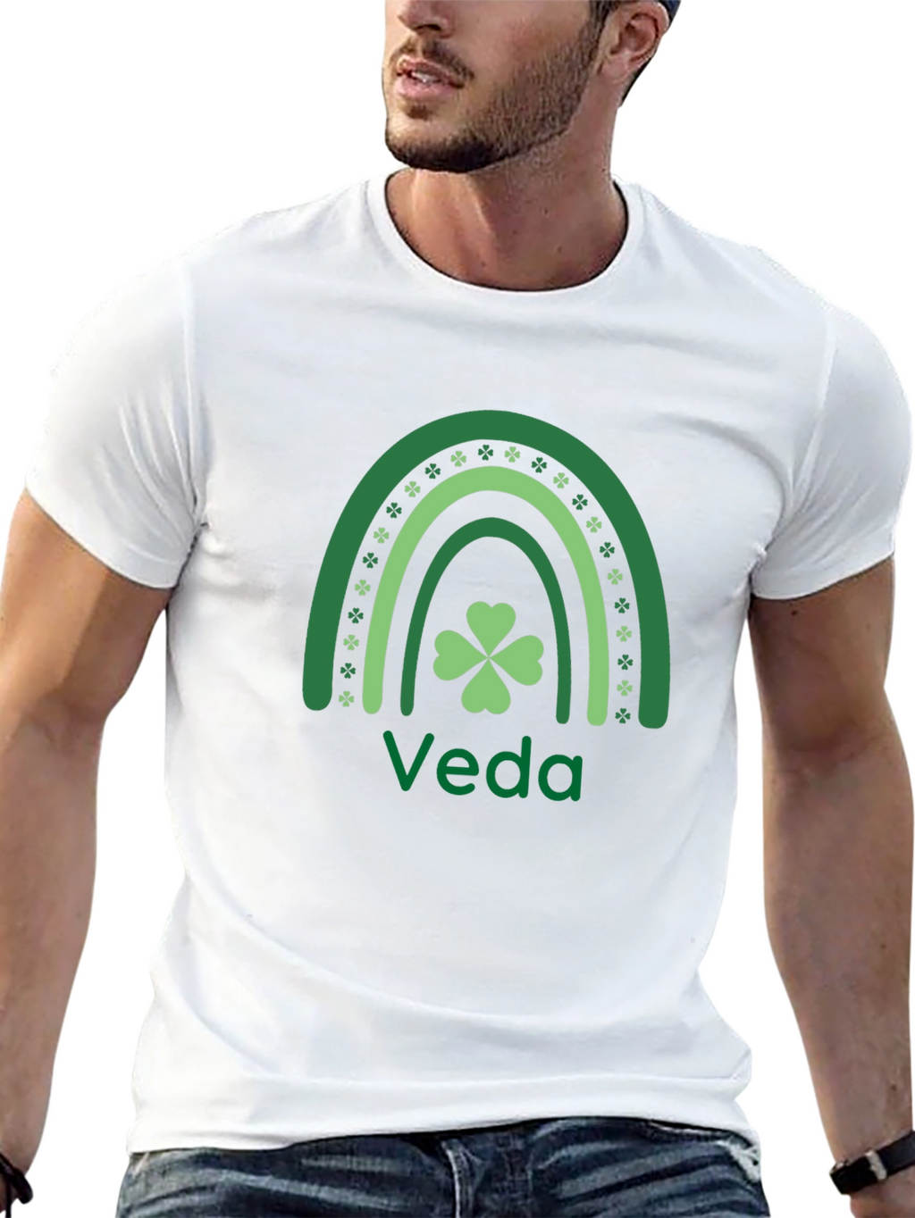 St. Patricks Day Personalized Veda T-Shirt