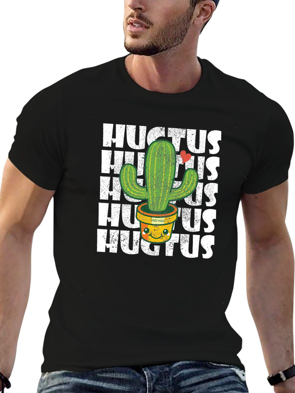 HUGTUS T-Shirt - Cactus Graphic Tee