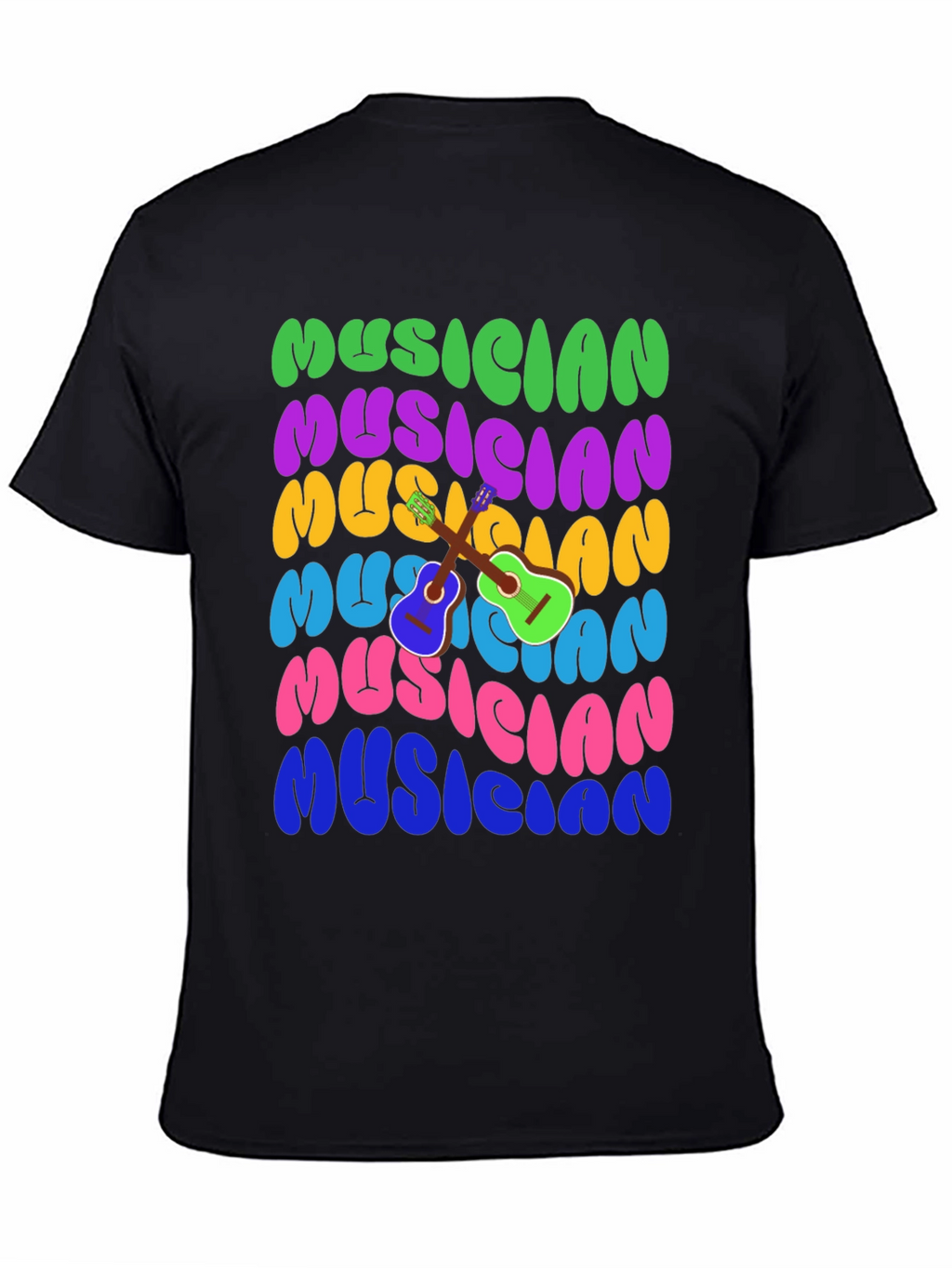 Musician Retro Style T-Shirt