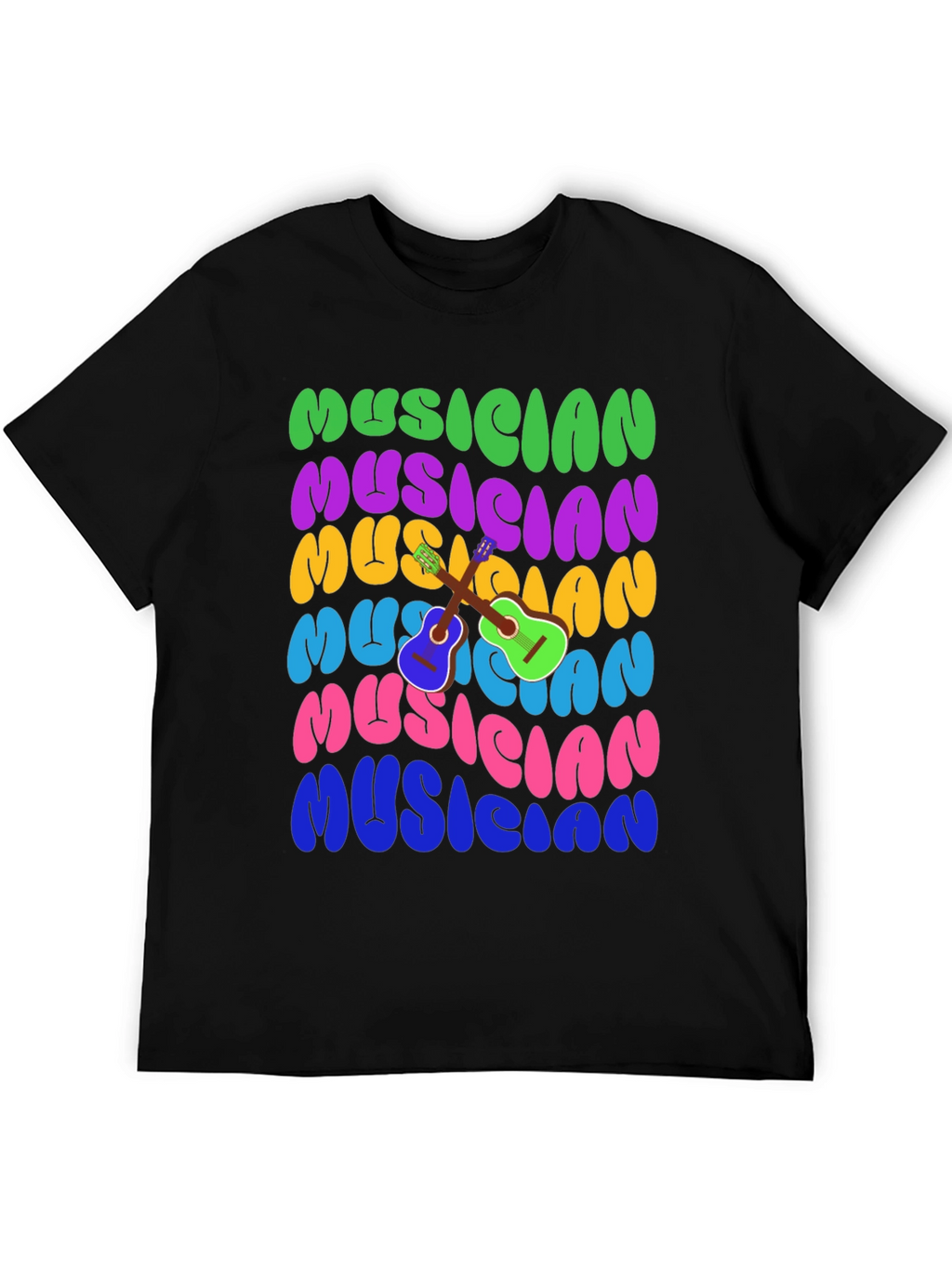 Musician Retro Style T-Shirt