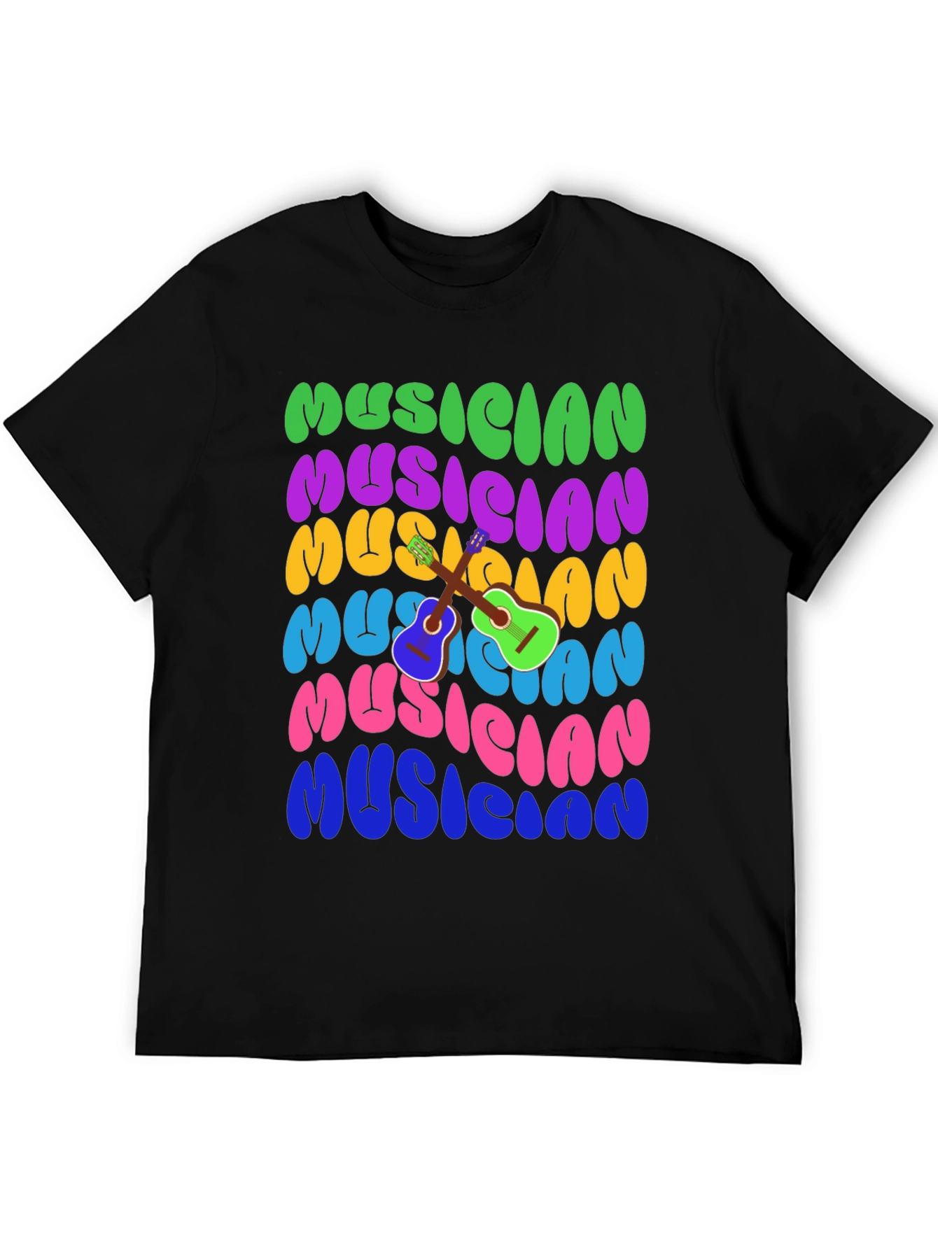Musician Retro Style T-Shirt