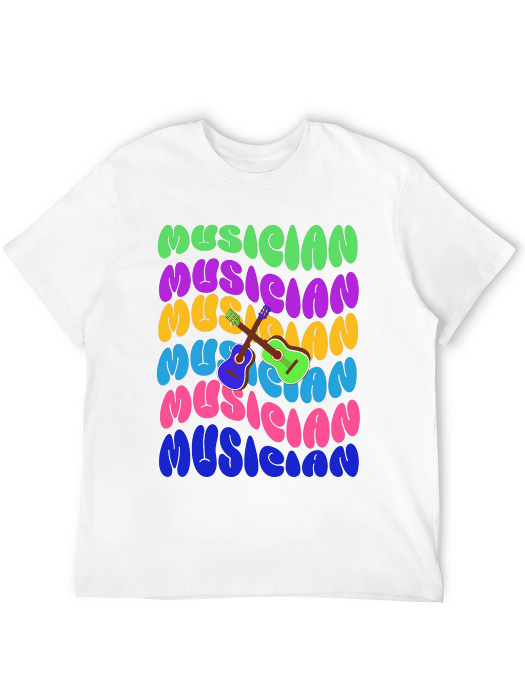 Musician Retro Style T-Shirt