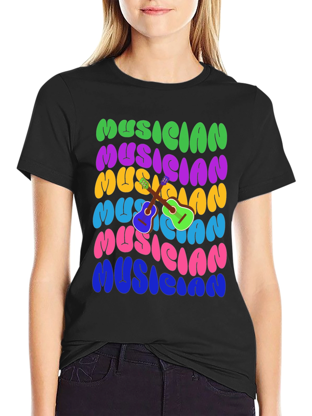 Musician Retro Style T-Shirt