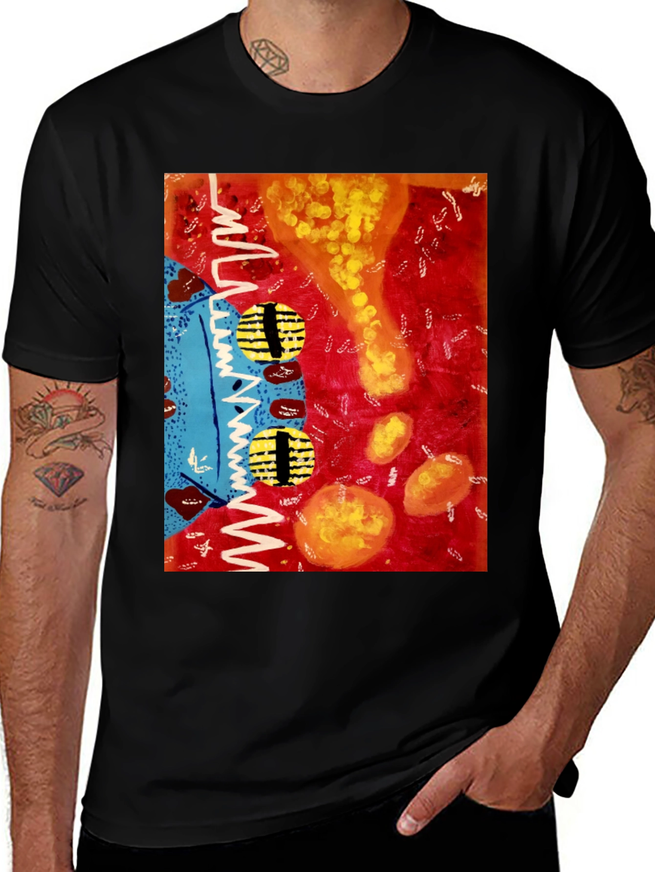 Abstract Art Tee - Bold & Unique Design